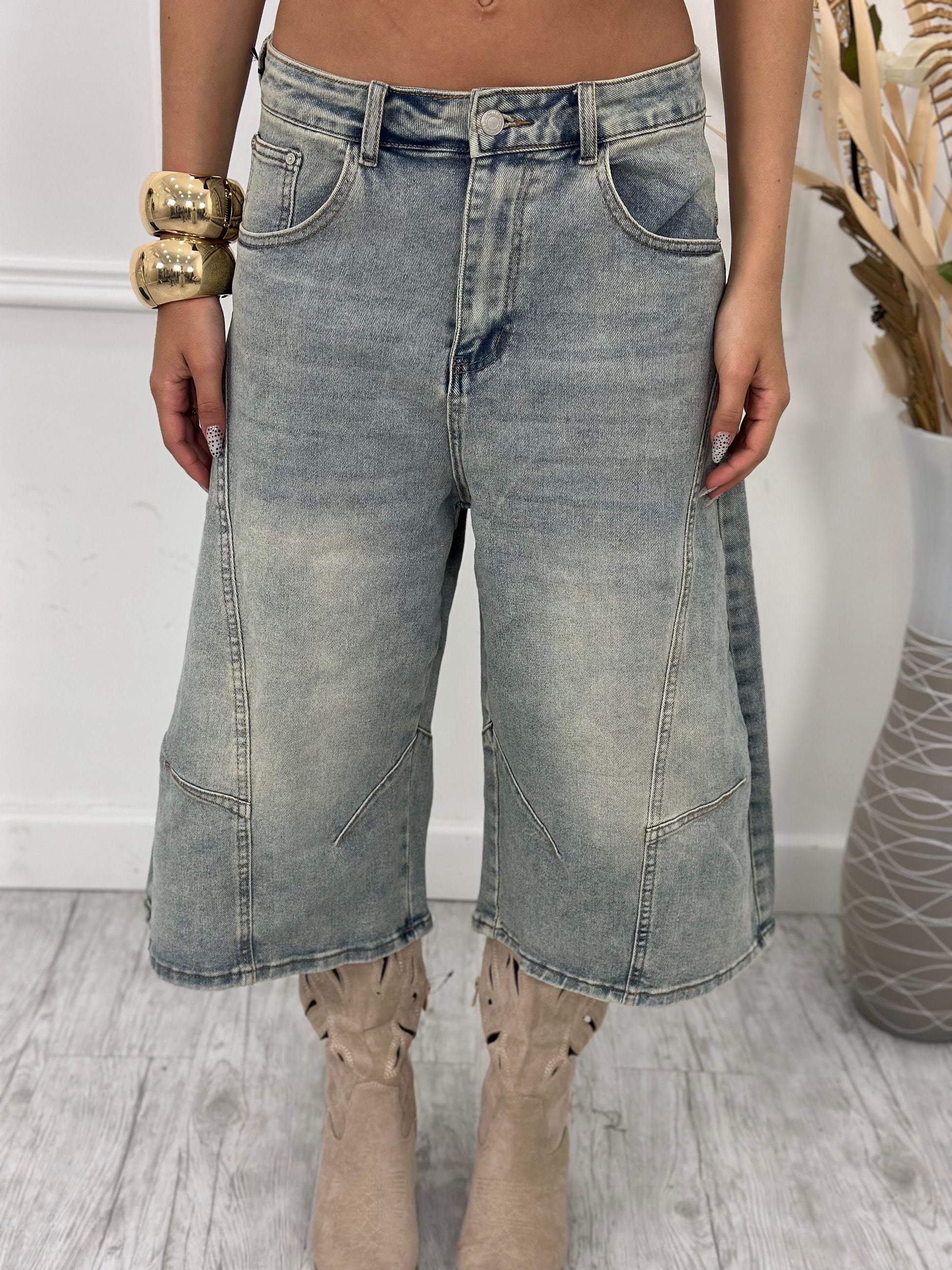 Bemuda Jeans Baggy MI2626