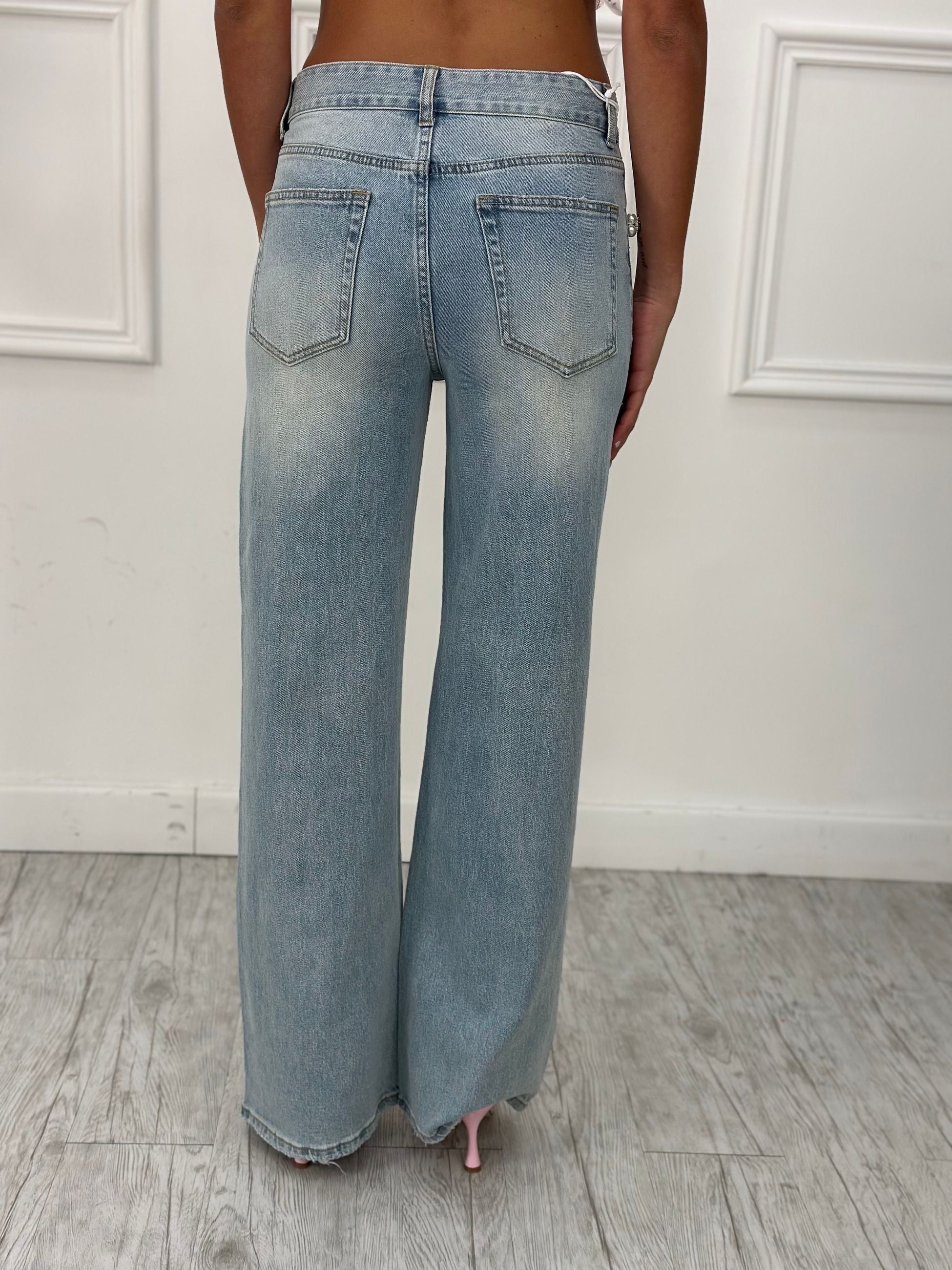Jeans Palazzo H5570 (elastico)