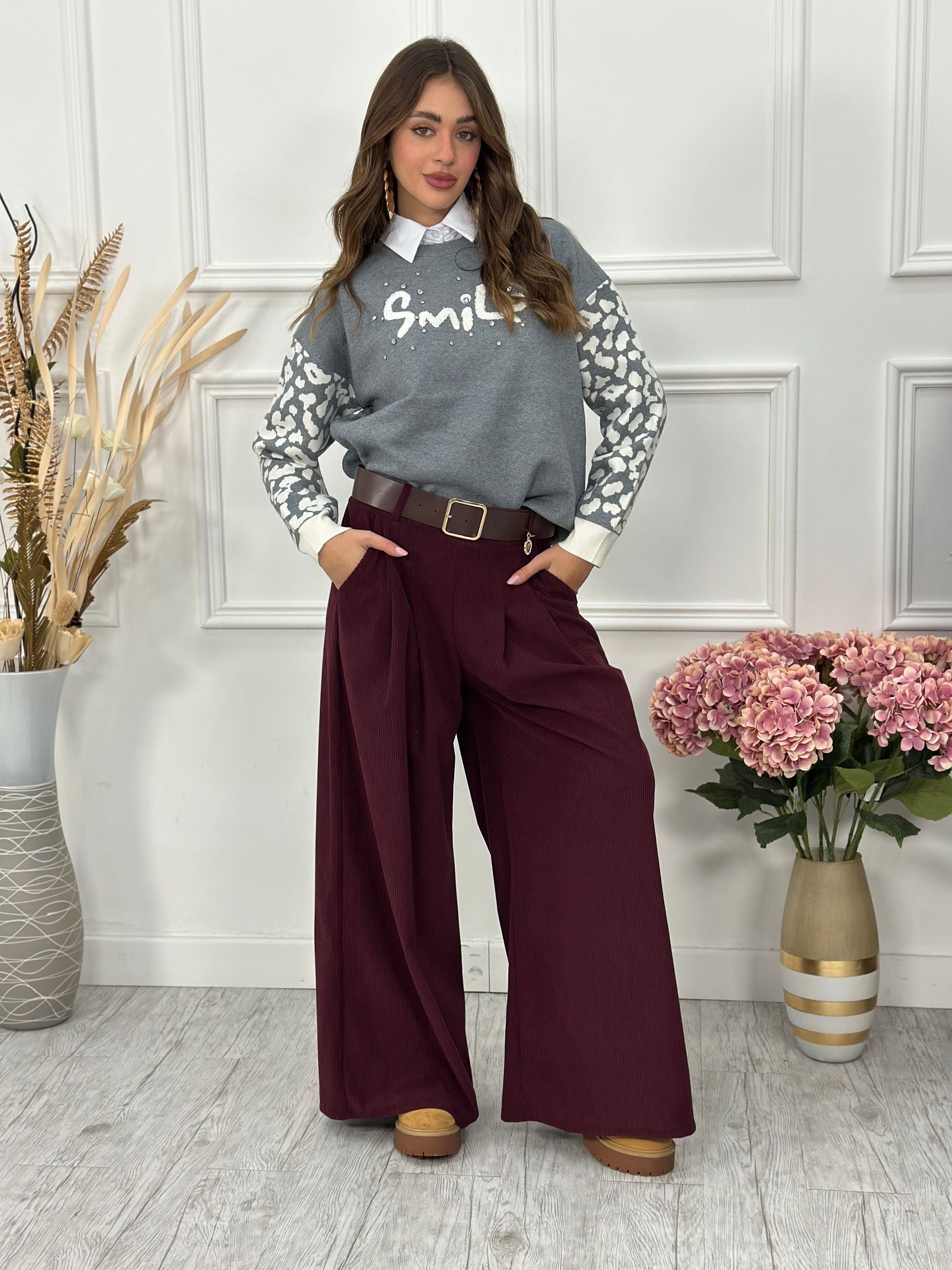 Pantalone Palazzo EXL90457