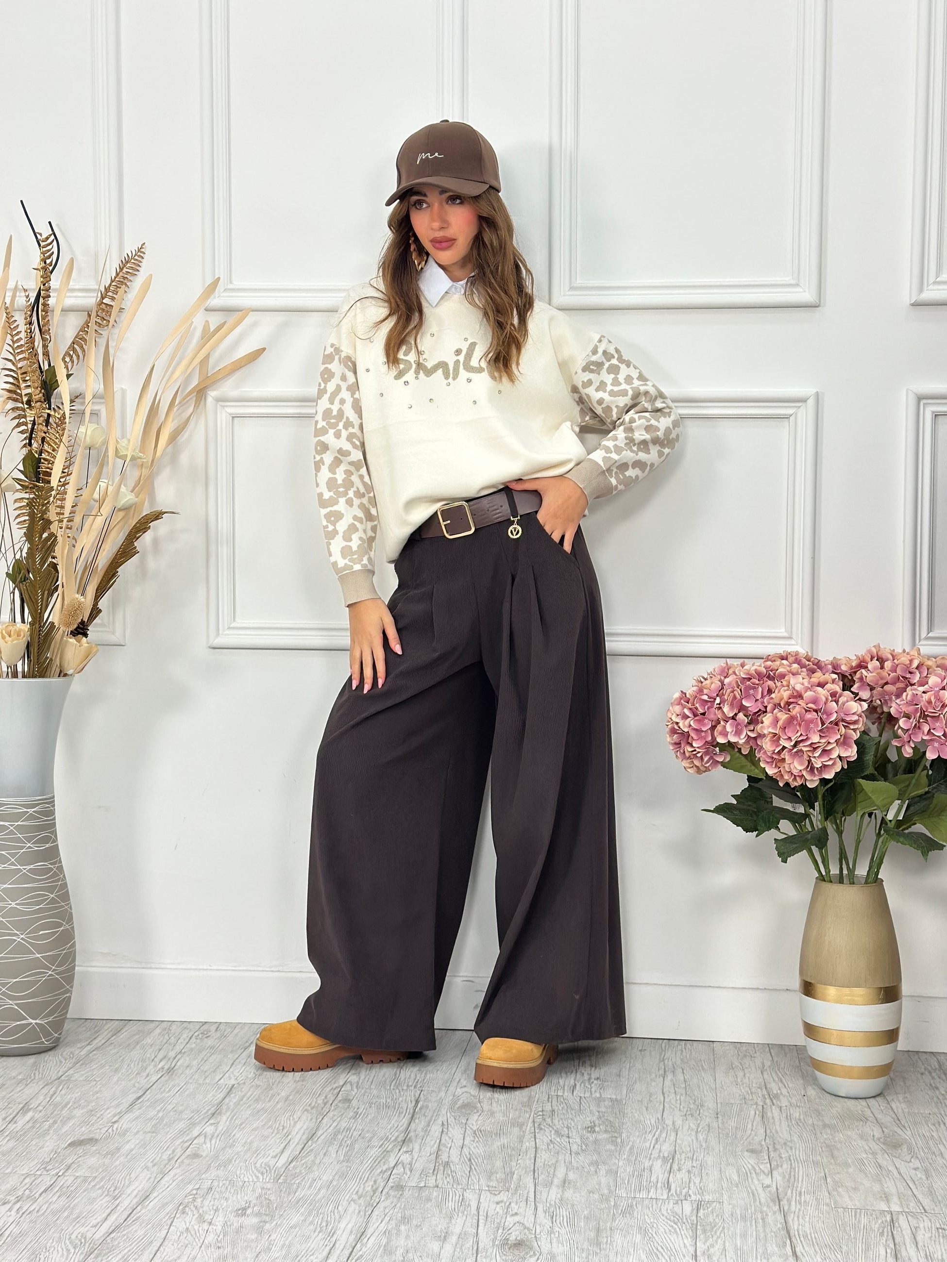 Pantalone Palazzo EXL90457