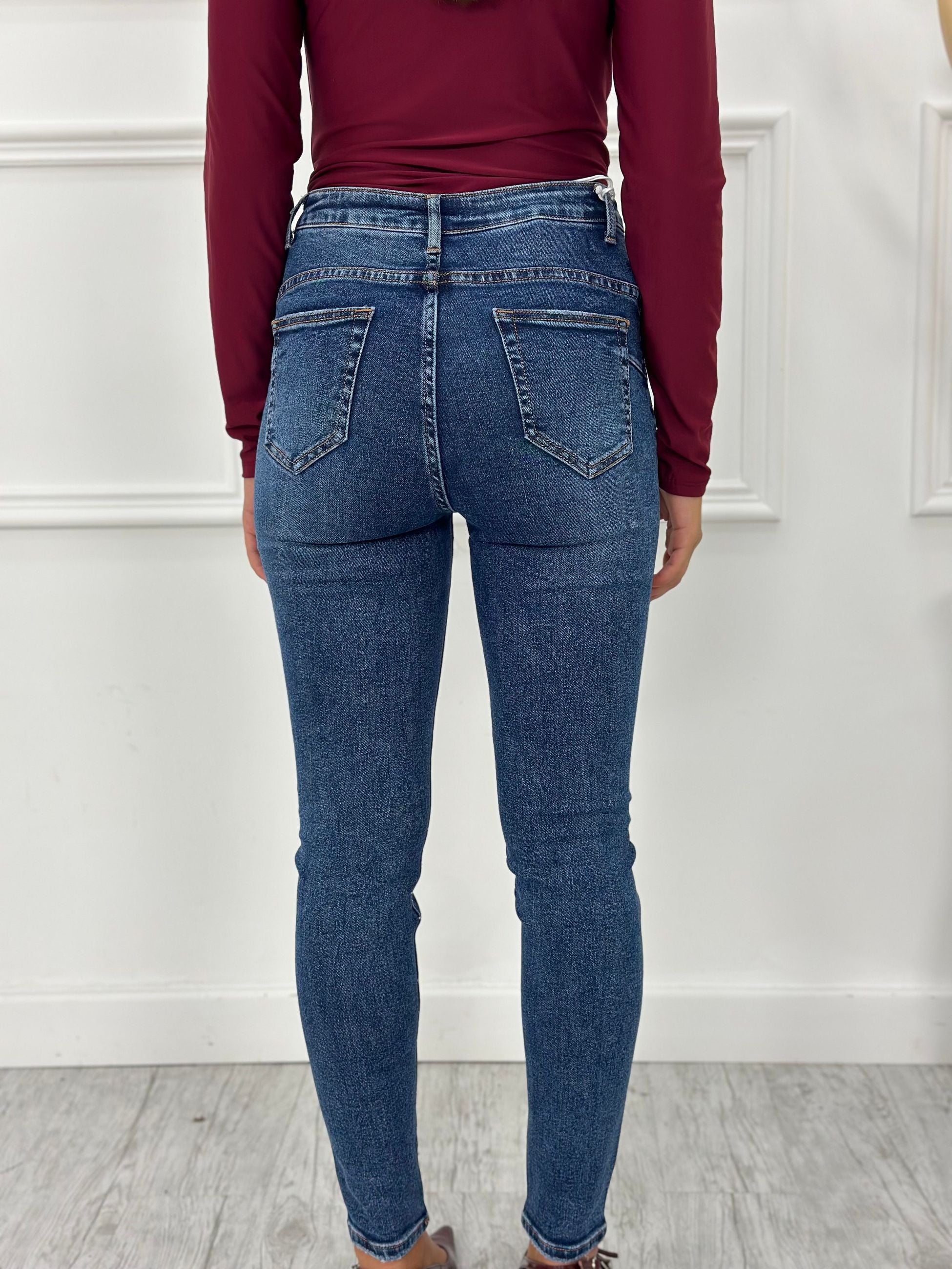 Jeans Push Up H3883