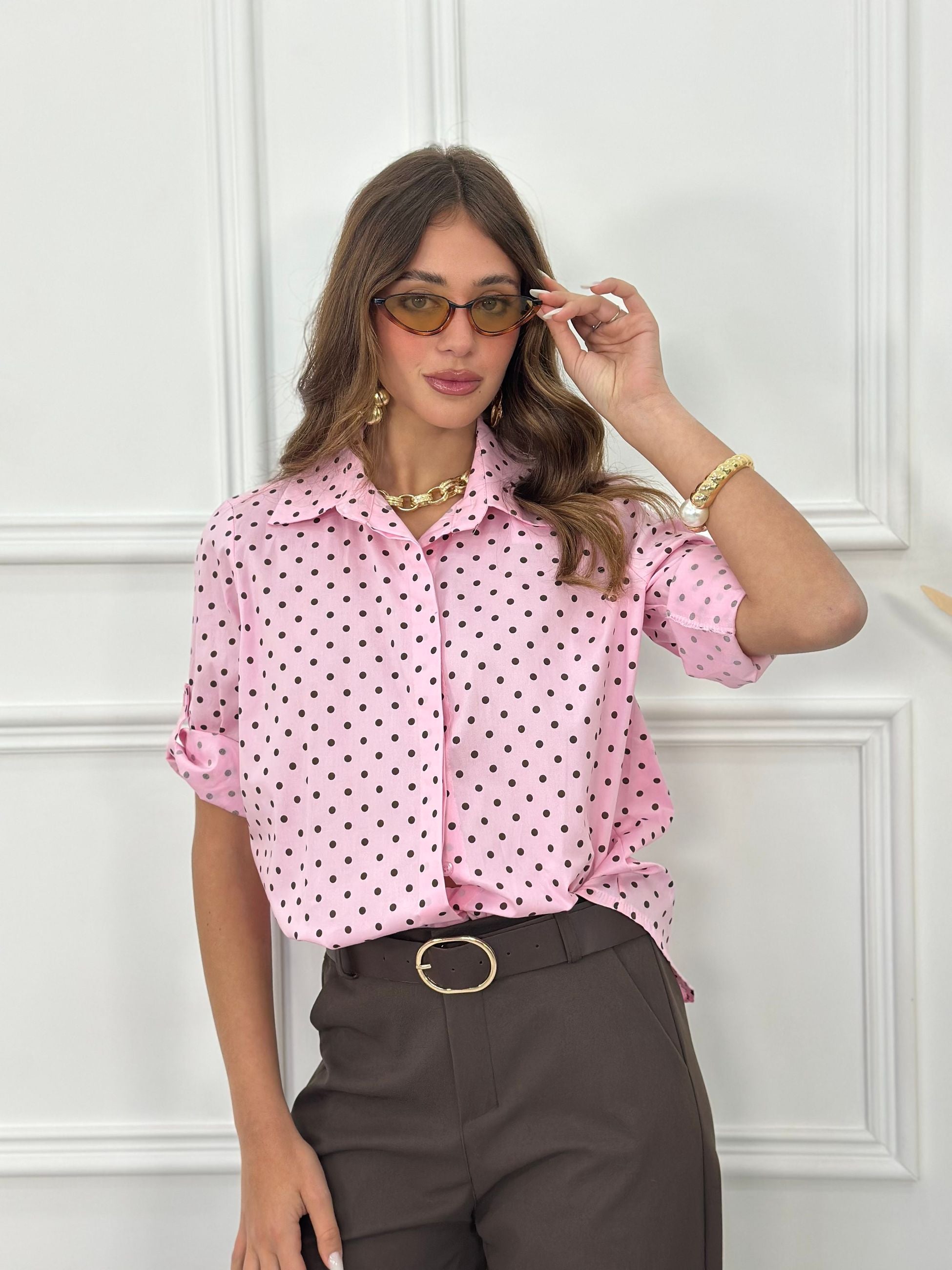 Camicia Pois ARG268069 (cotone)