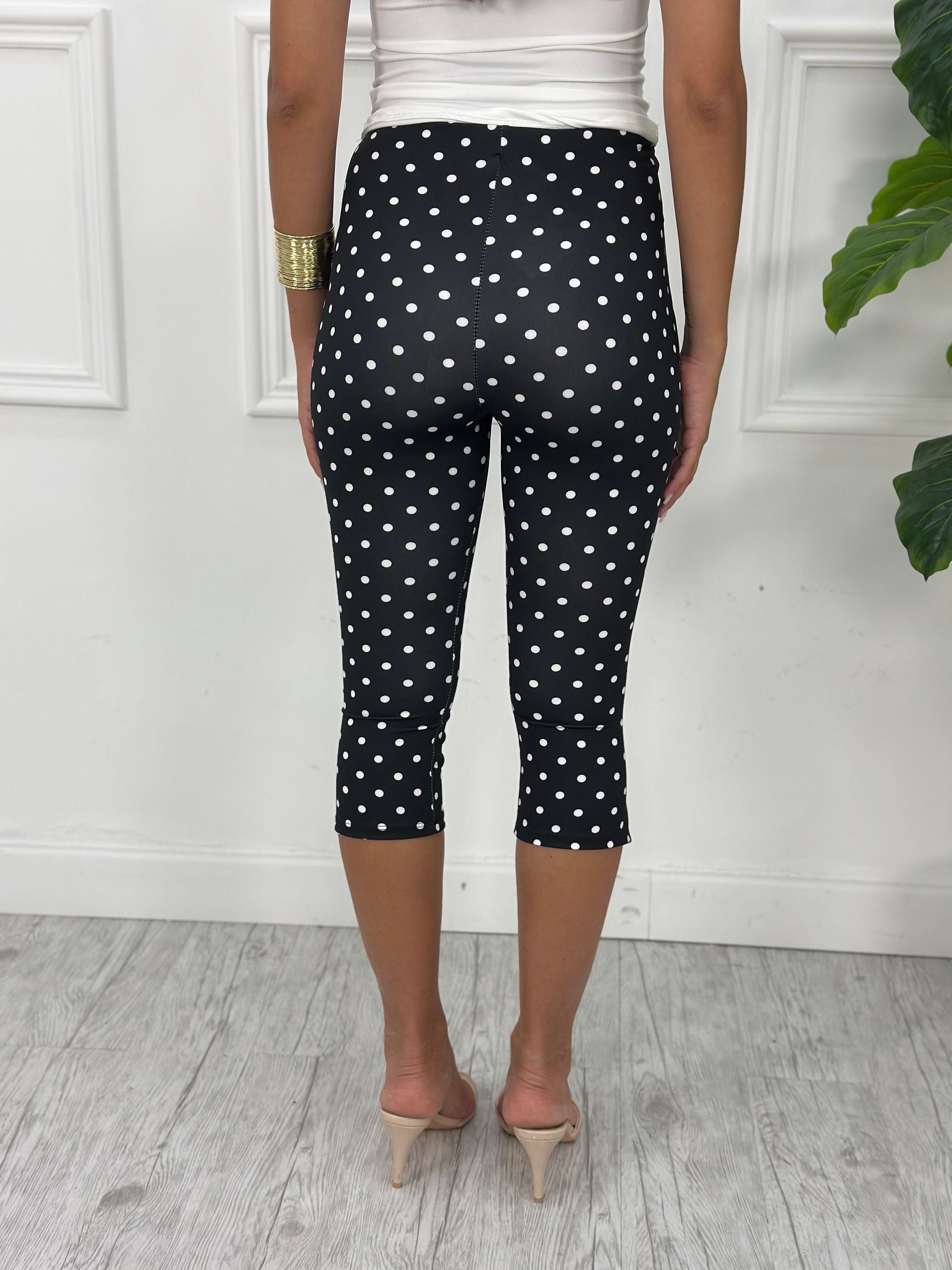 Pantaloni Leggings Pois VCT1278