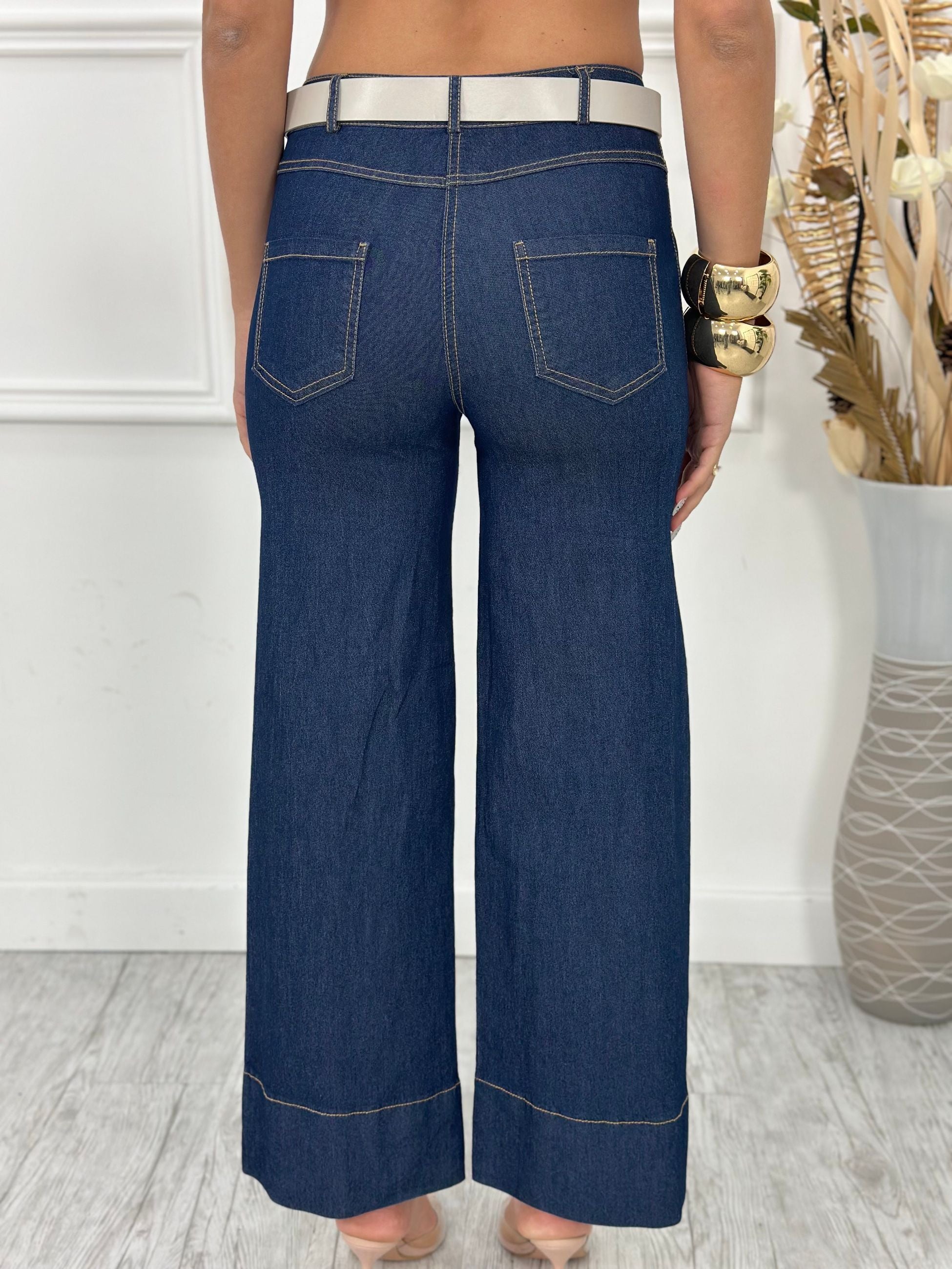 Pantalone Denim GIA9140 (elastico)