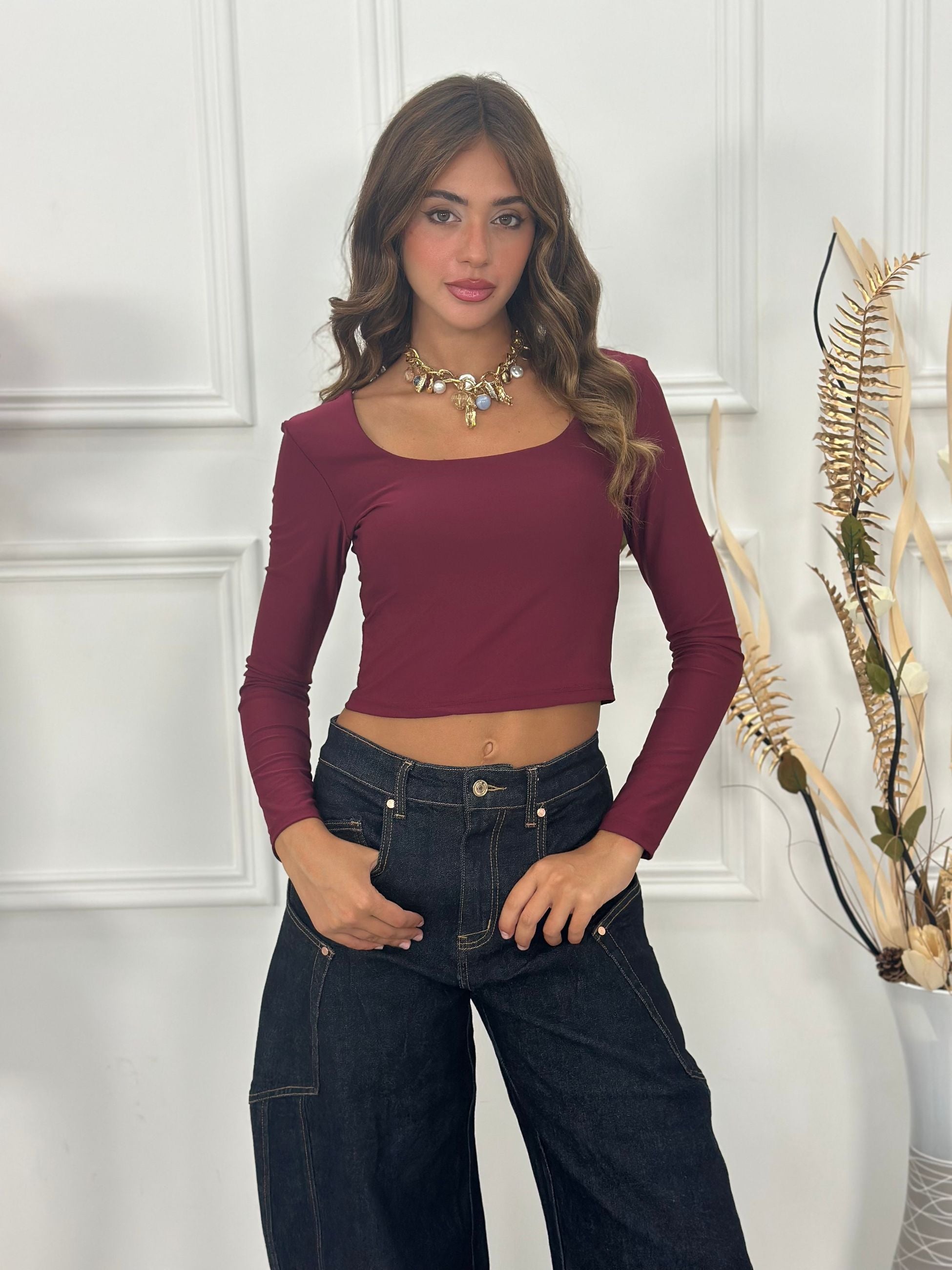 Maglia Crop ARG16377