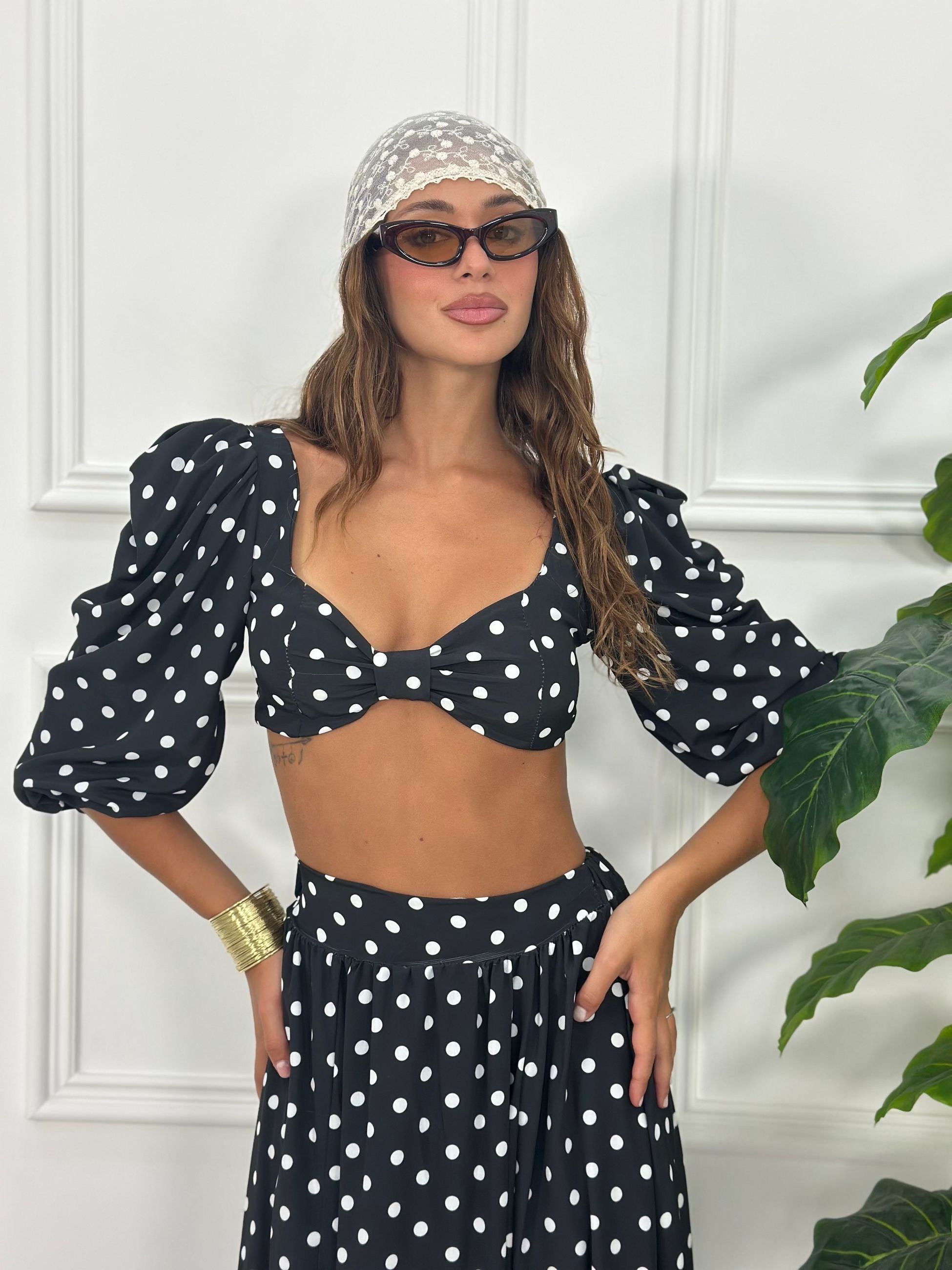 Coordinato donna con spacchi VCT6563