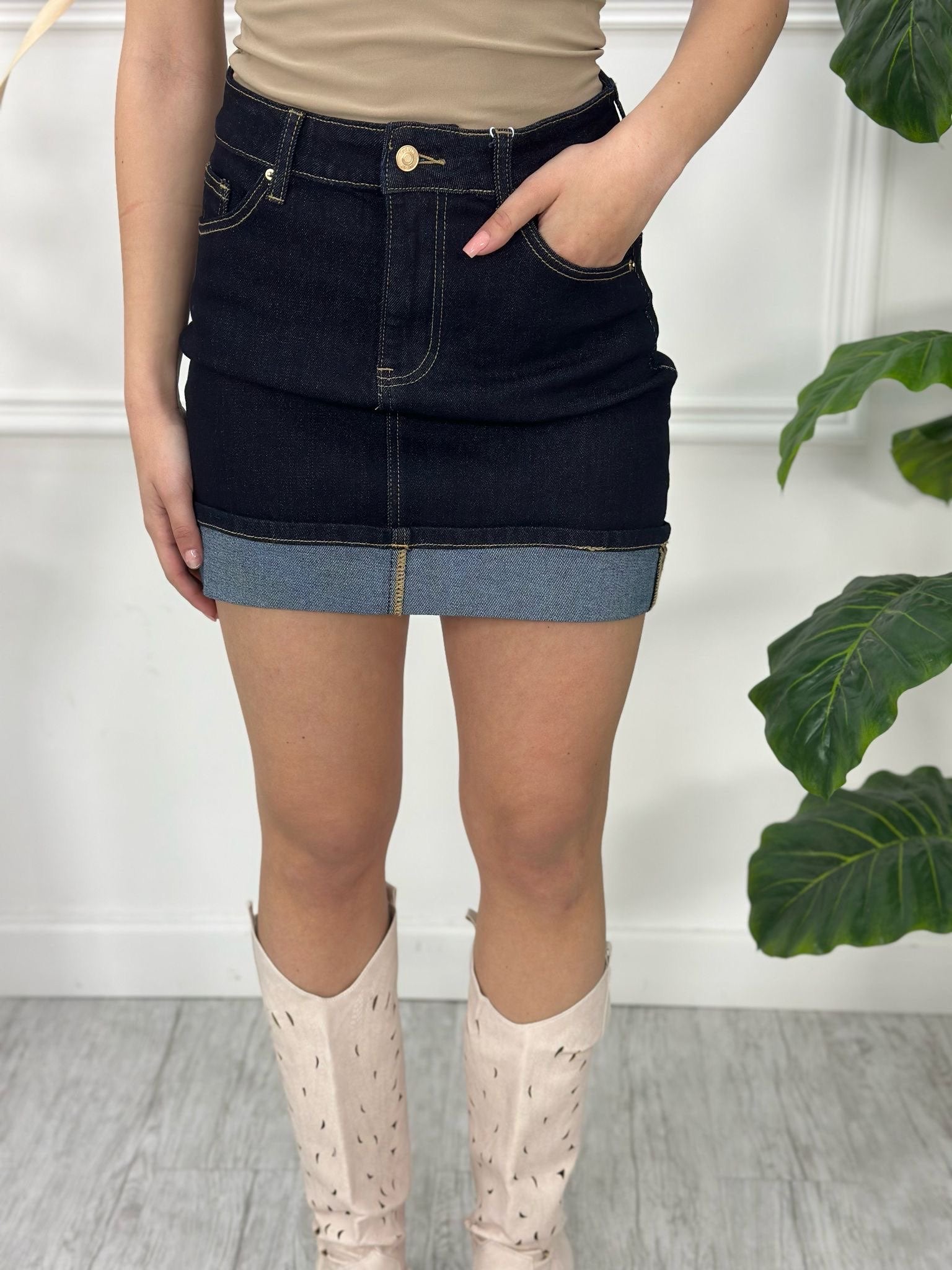 Minigonna Denim MG666