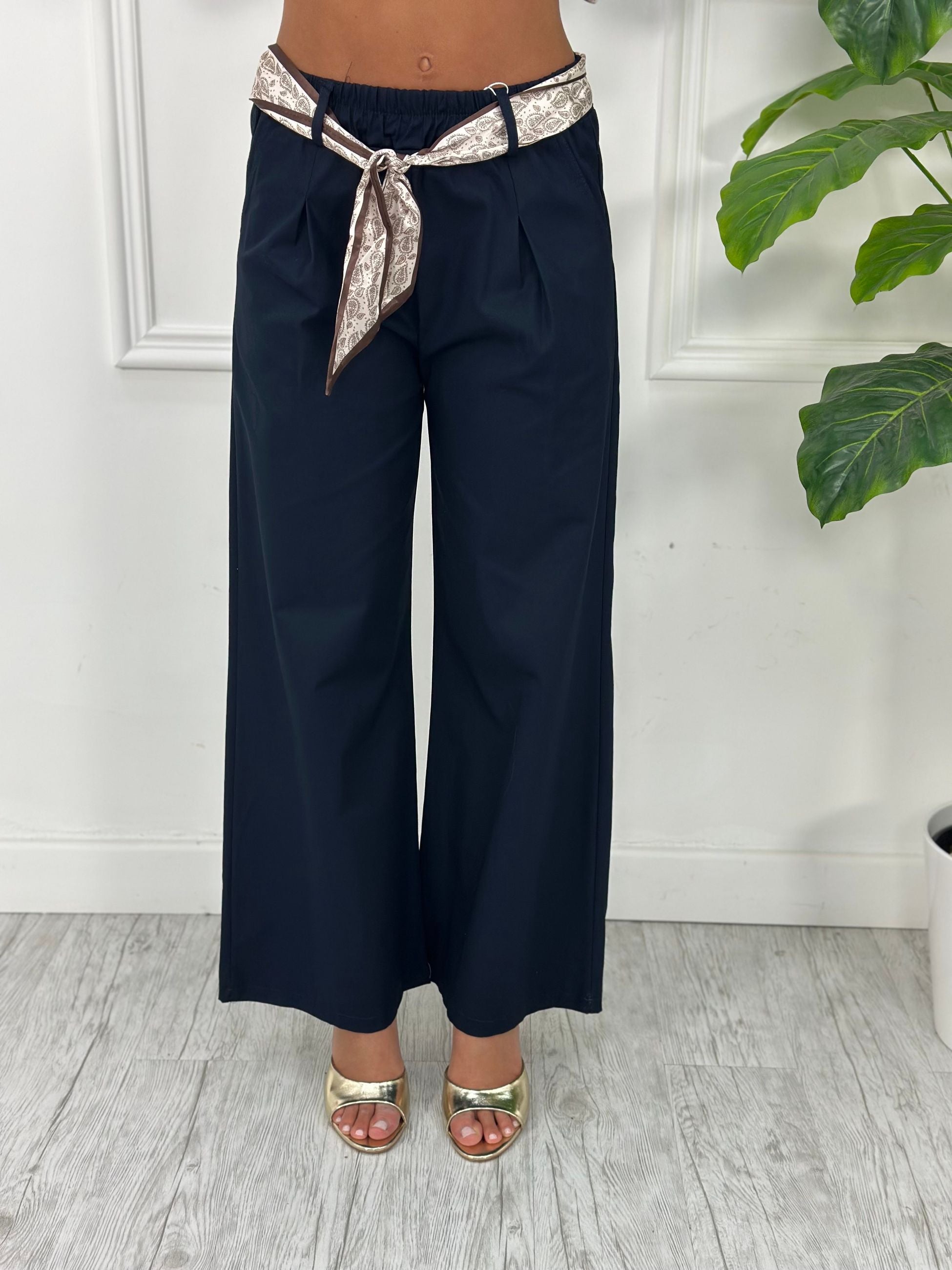 Pantalone Palazzo MR2858 (cotone)