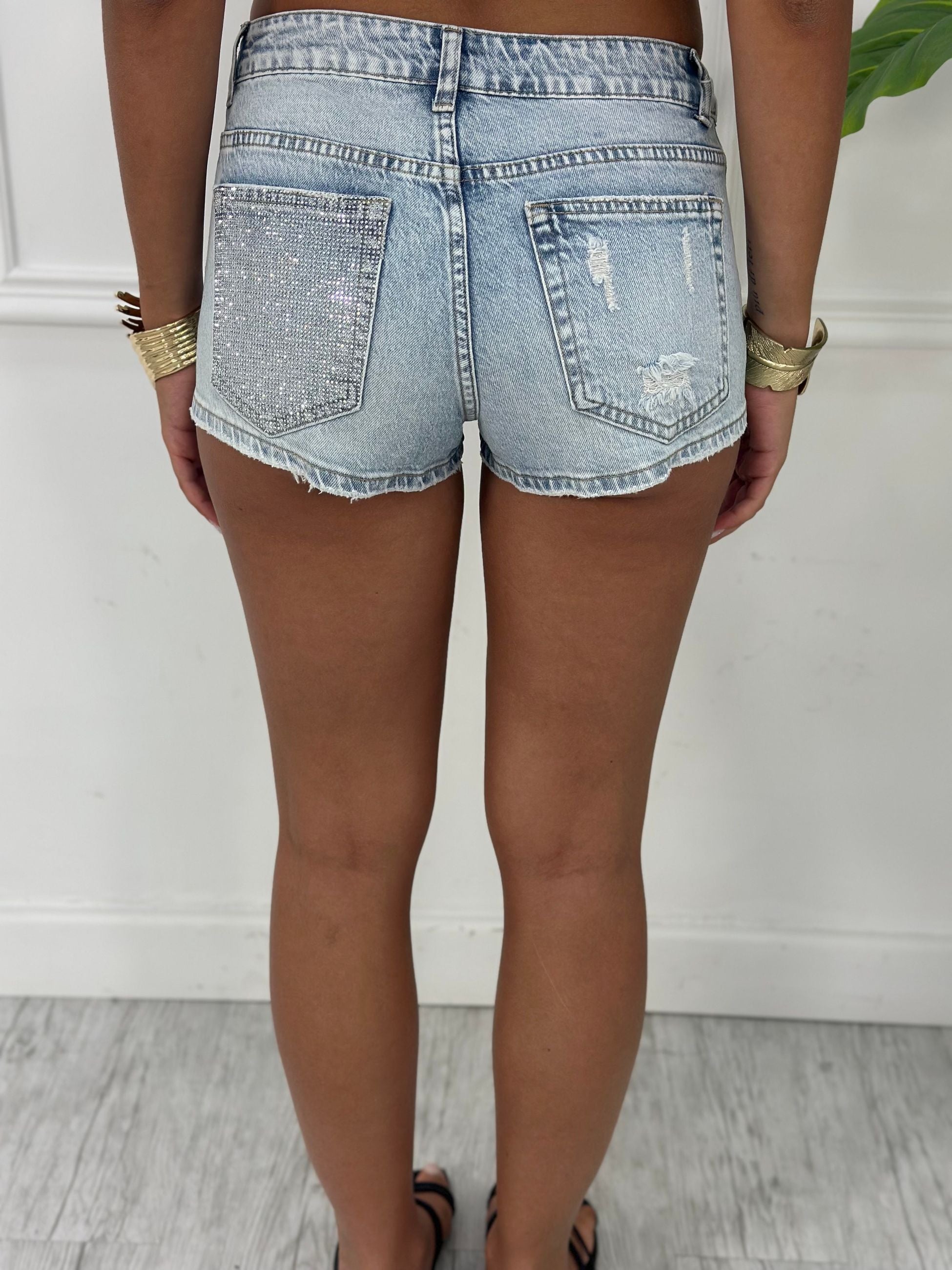 Short Tasca Brillantini D356
