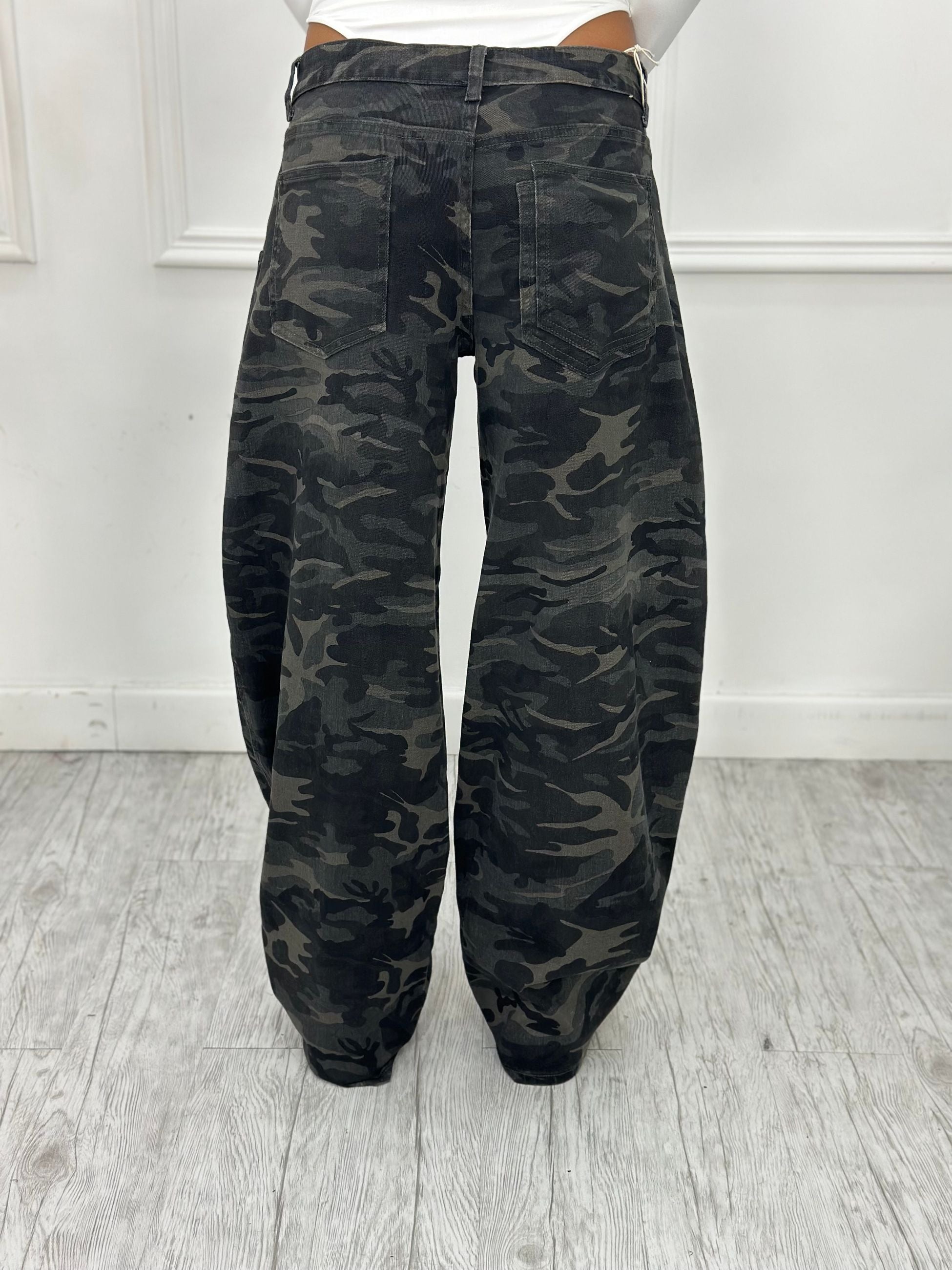 Jeans Balloon Mimetico F659 (elastico)