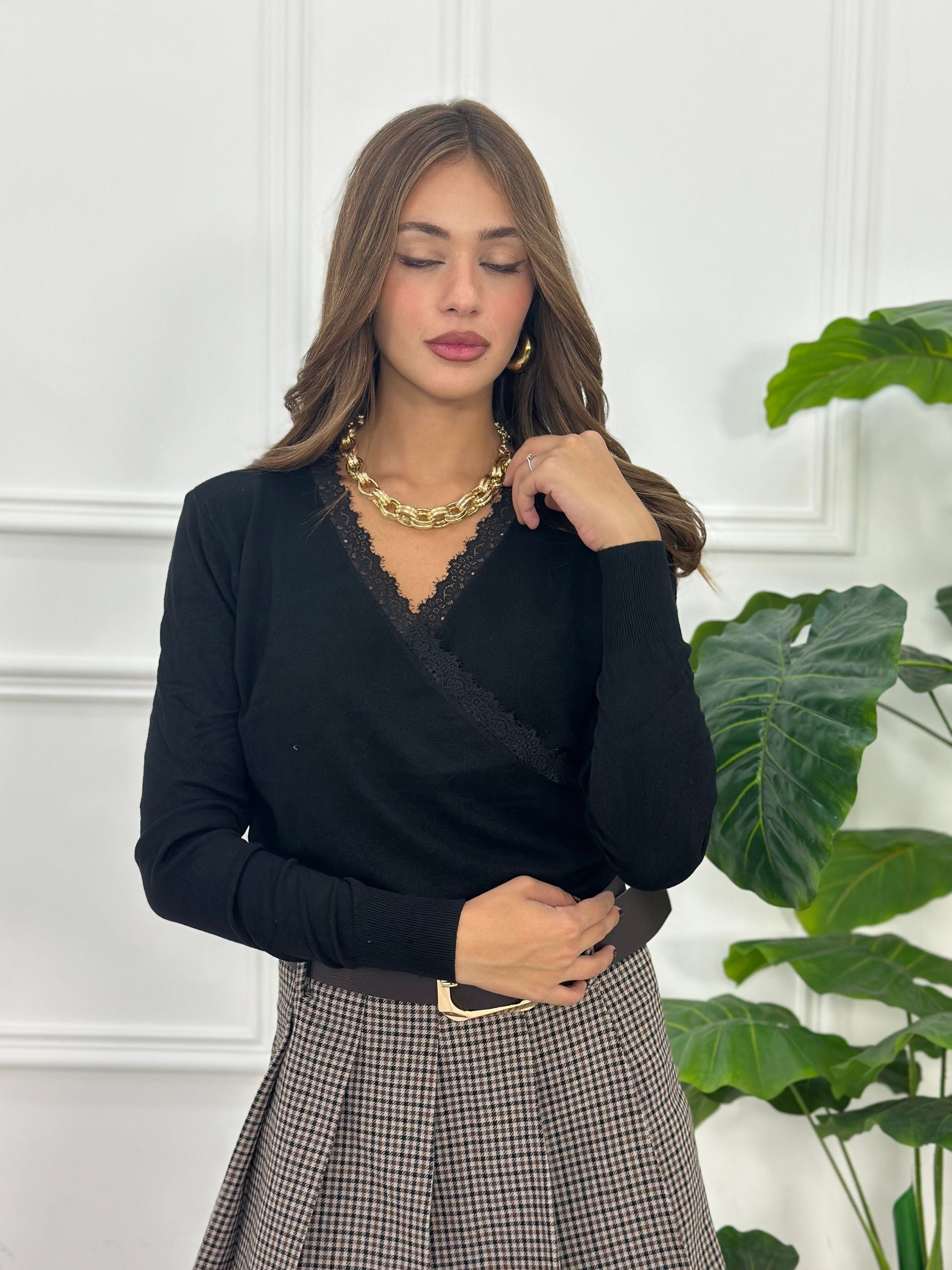 Maglia incrociatina HG69377