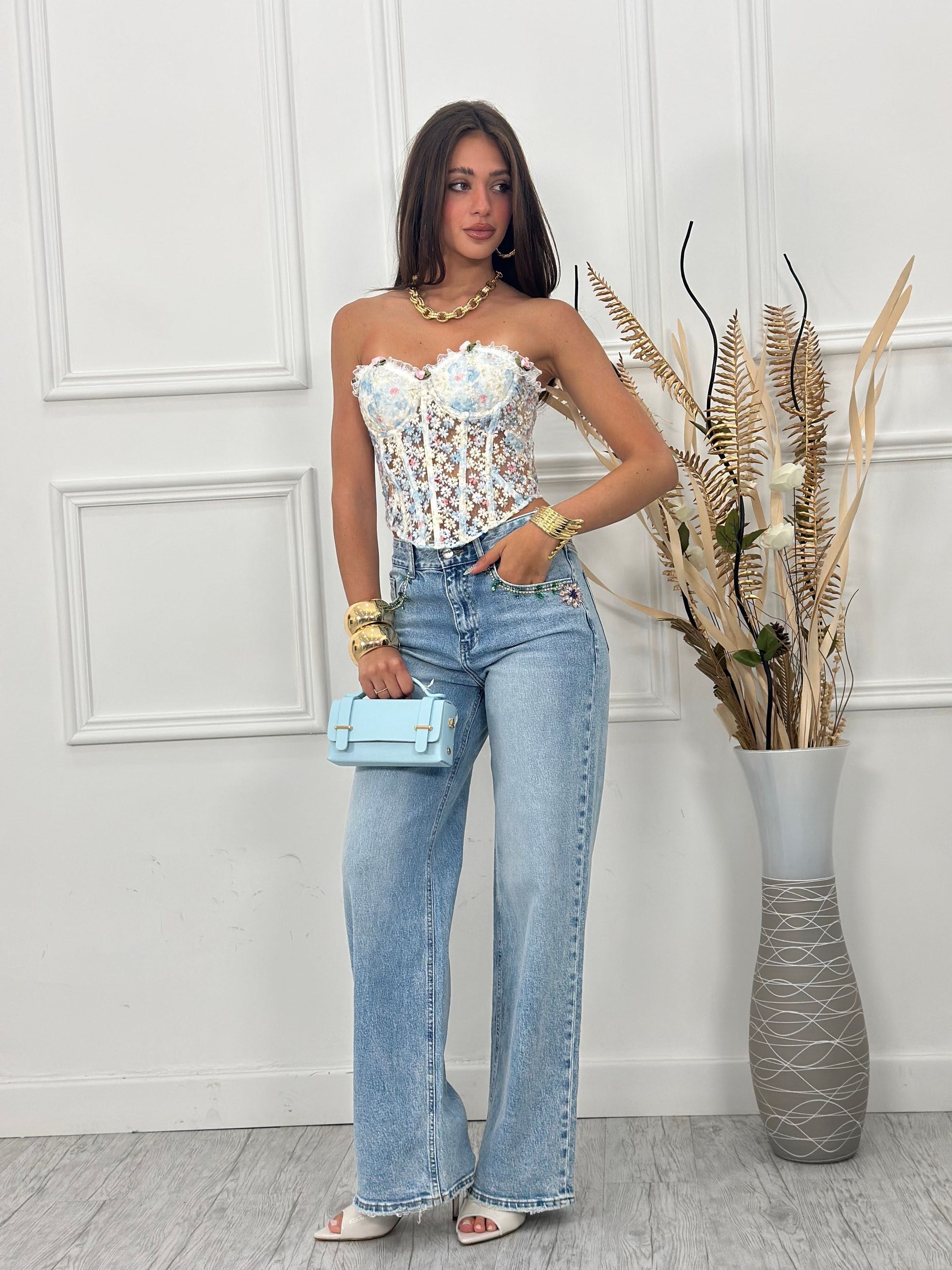 Jeans Swarovski H5261 (elastico)