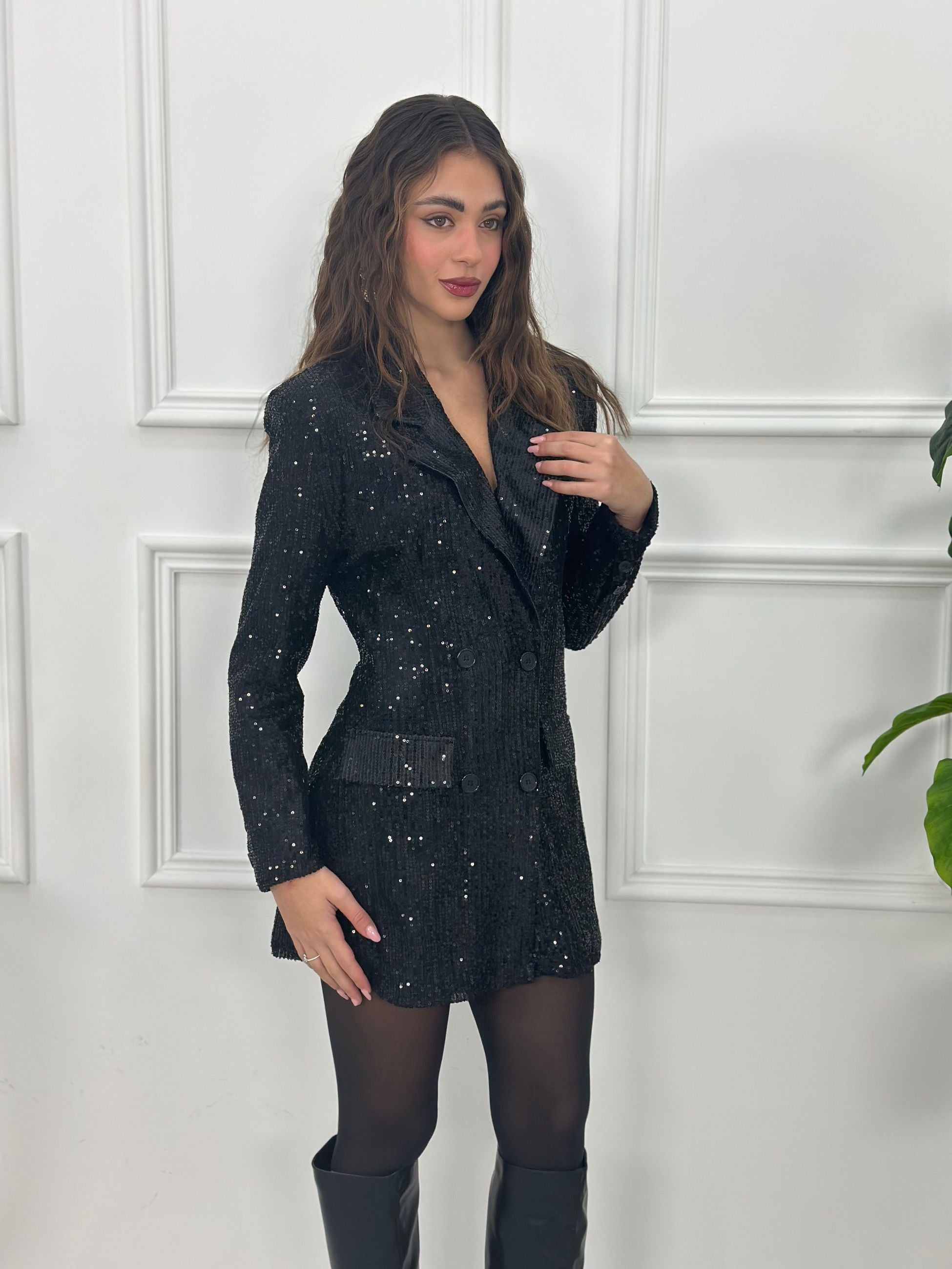 Abito Blazer Paillettes VCT258