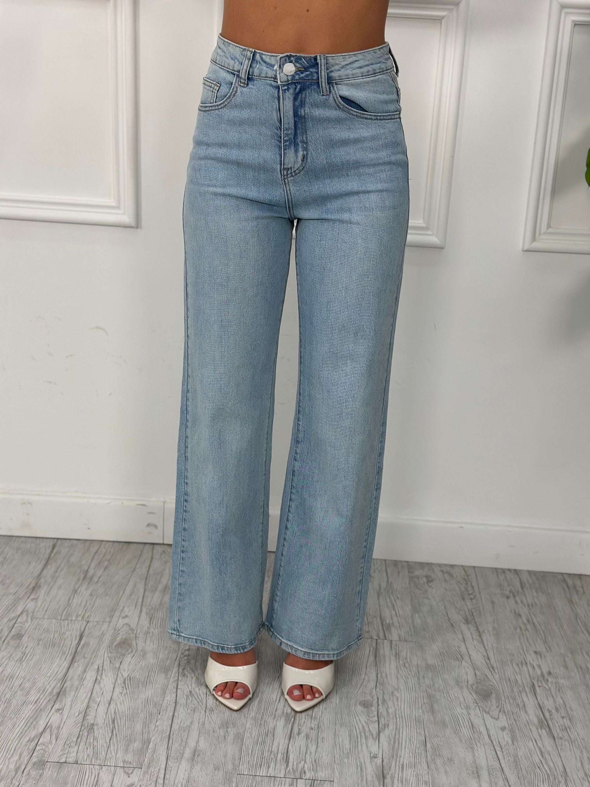 Jeans Palazzo F2221 (elastico)