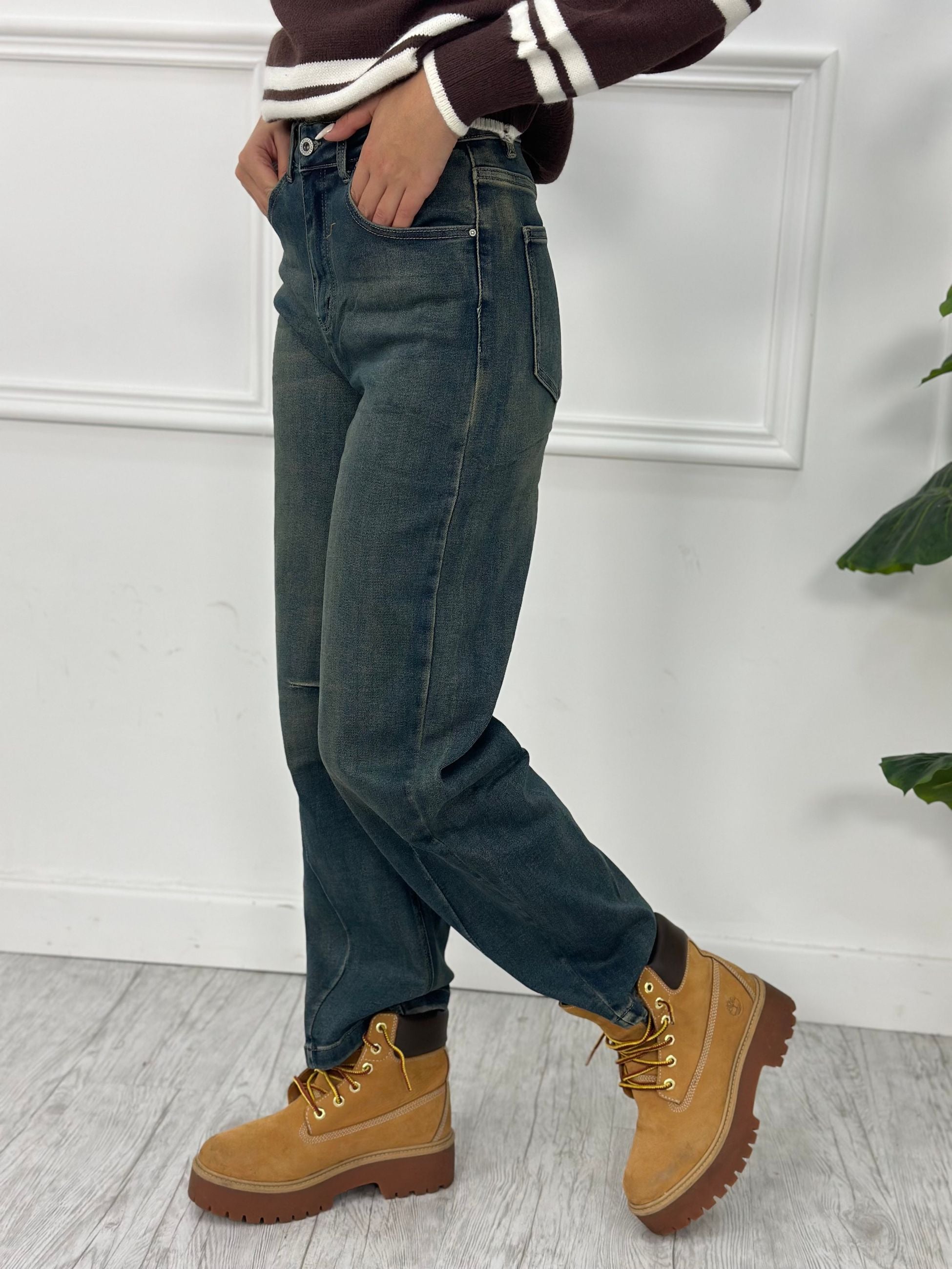 Jeans Baggy L1027 elastic