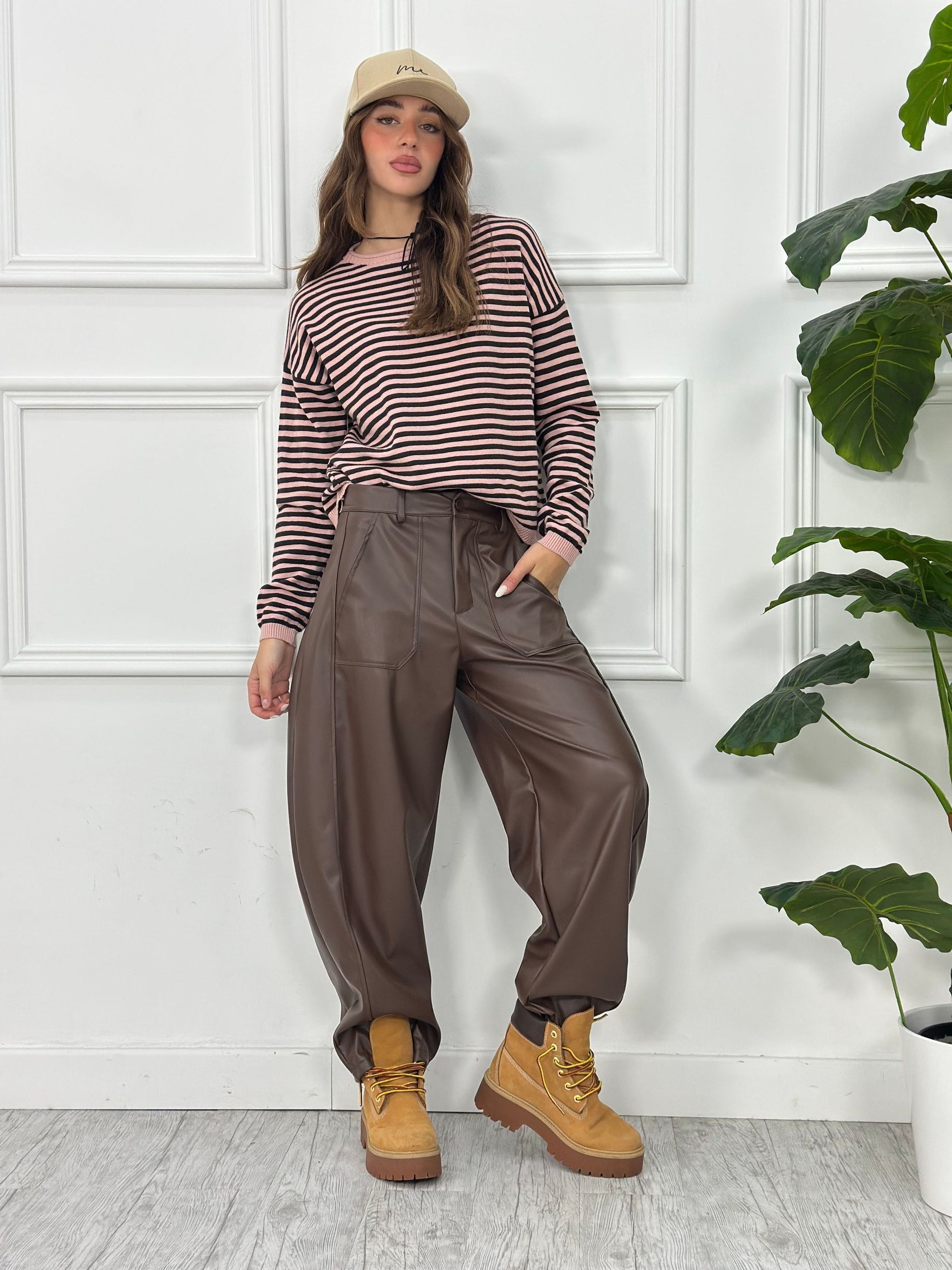 Maglia a Righe EXL25316