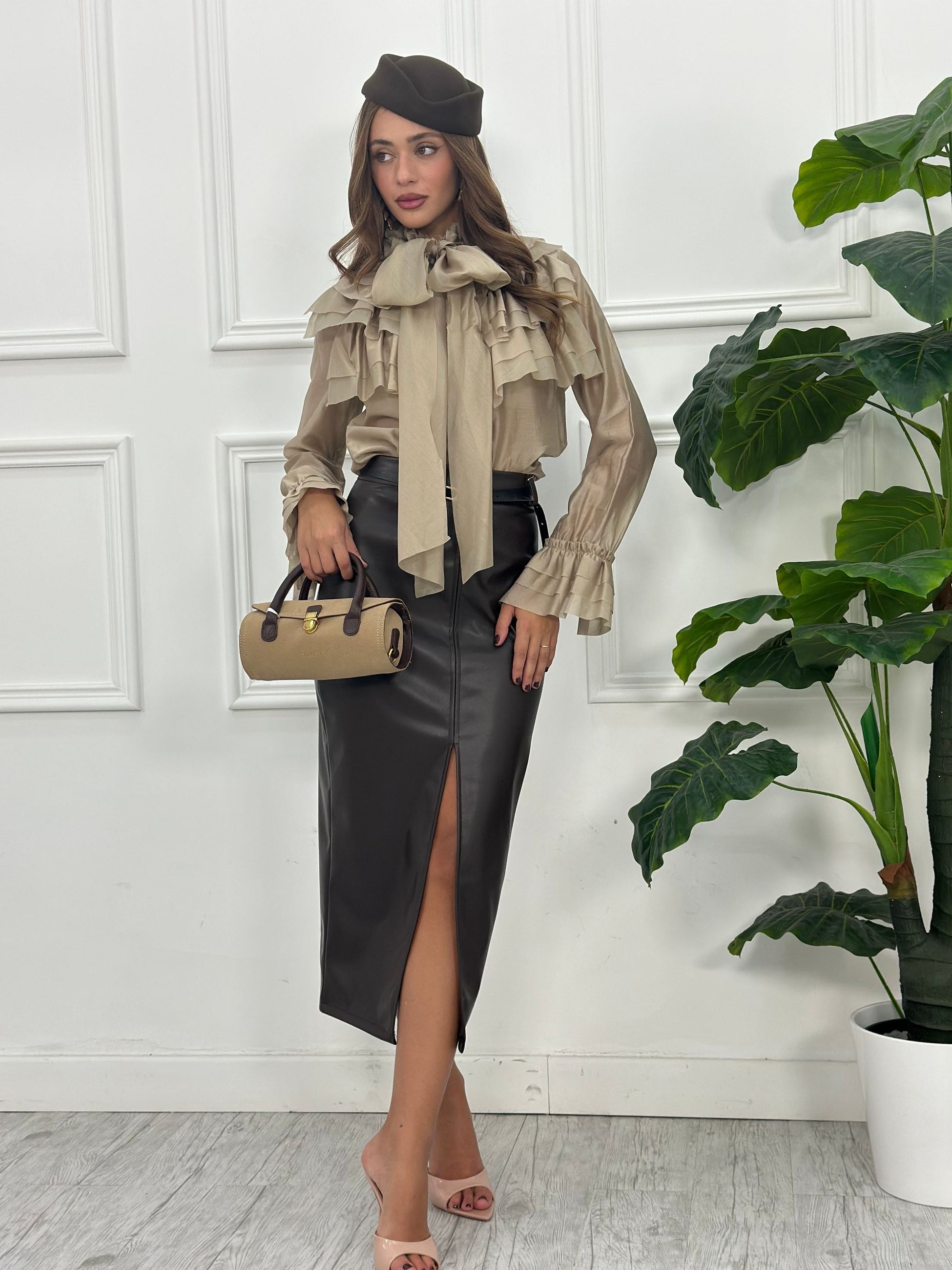 Camicia Rouches GIA28882