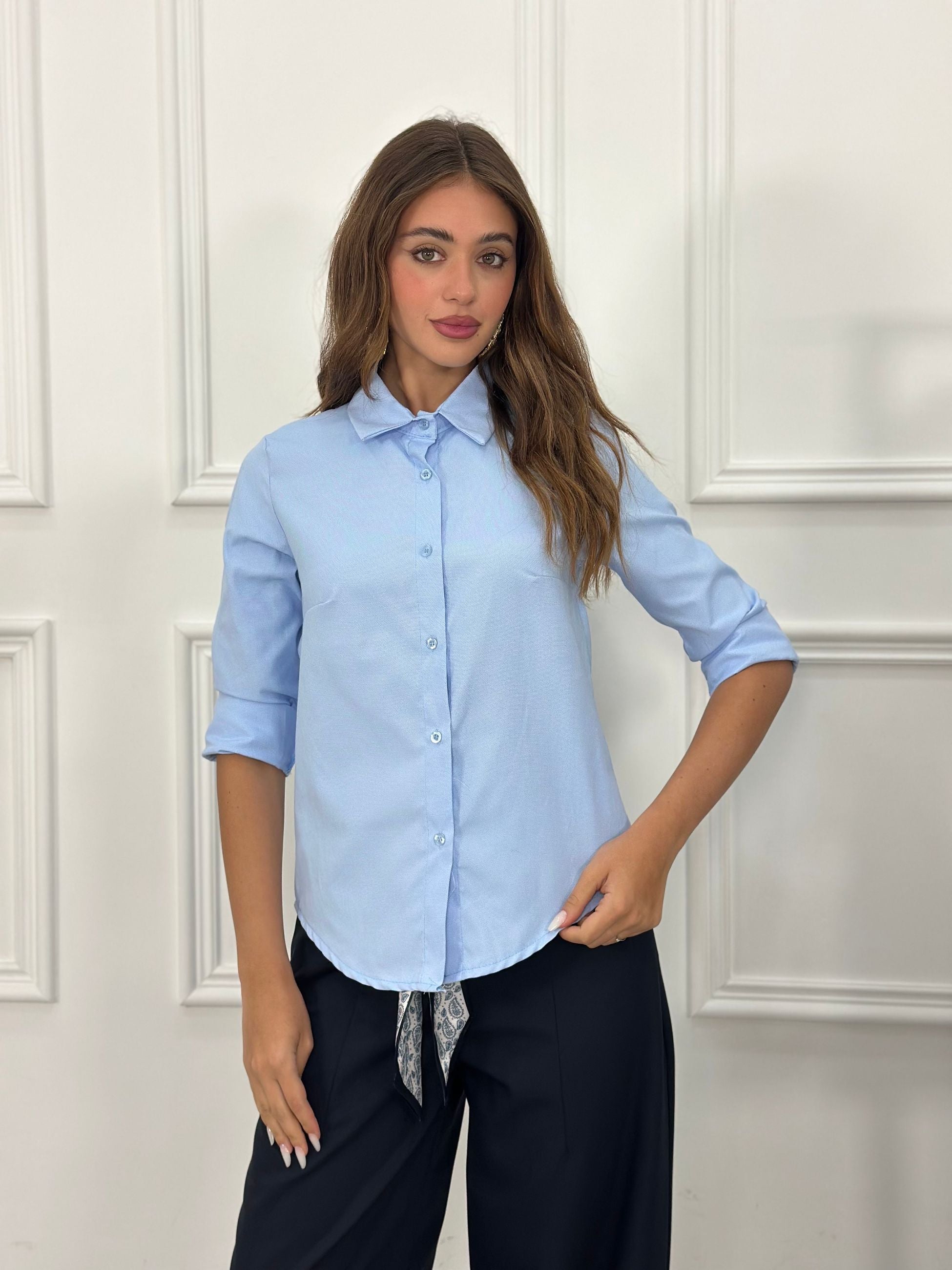 Camicia Oxford FLY935509 (cotone)