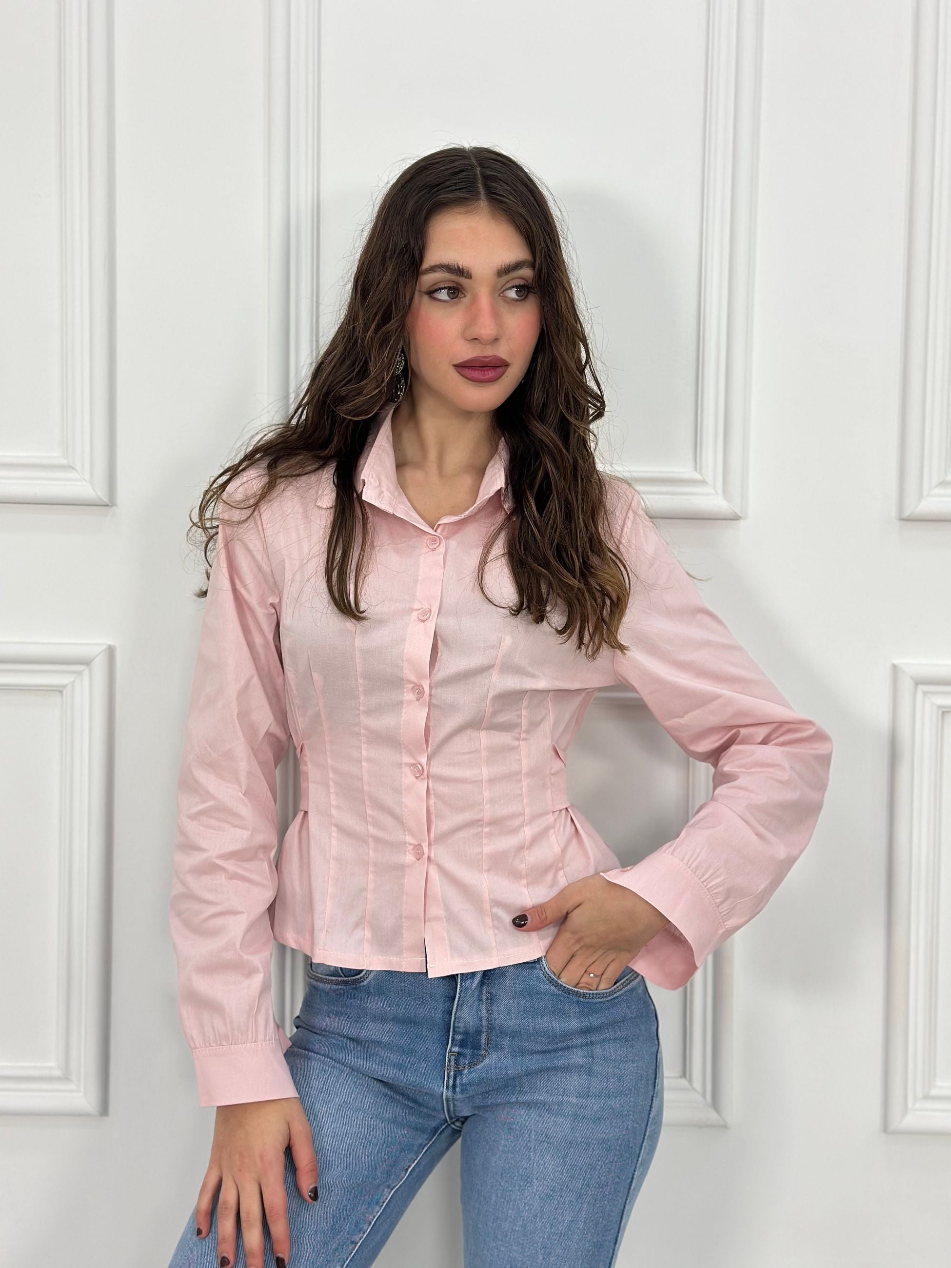 Camicia Crop GIU43435