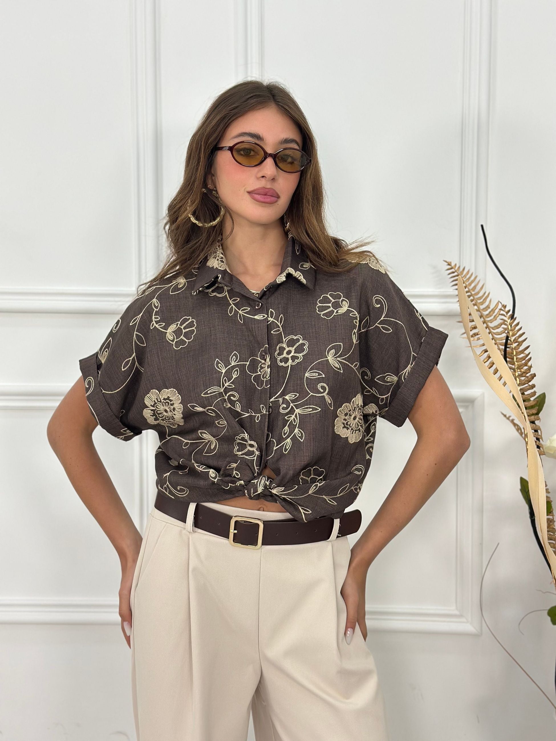 Camicia Ricami SIM9278