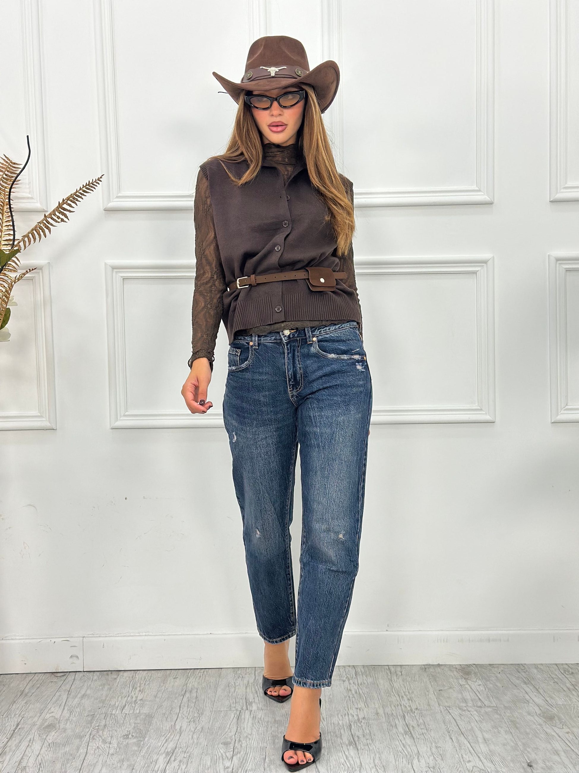 Jeans Mon Fit H5720 (poco elastico)