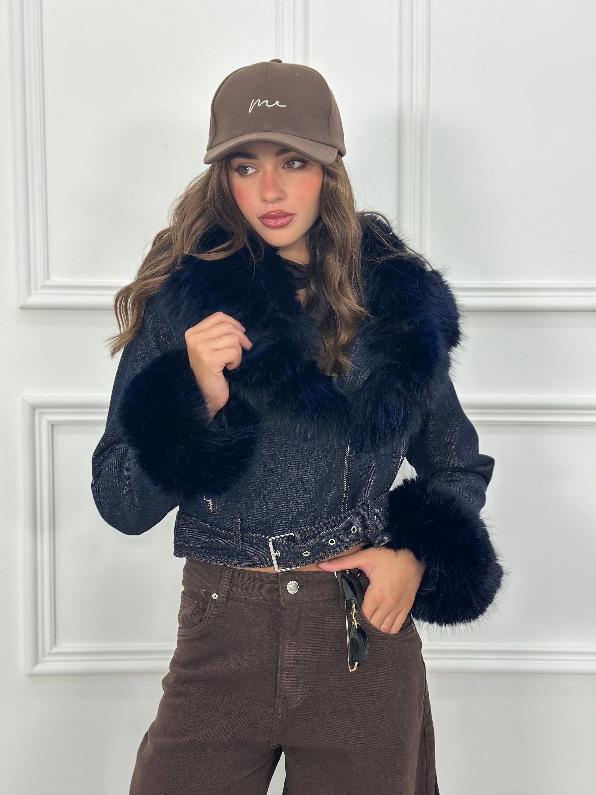 Giubbotto Denim (interno pelliccia)