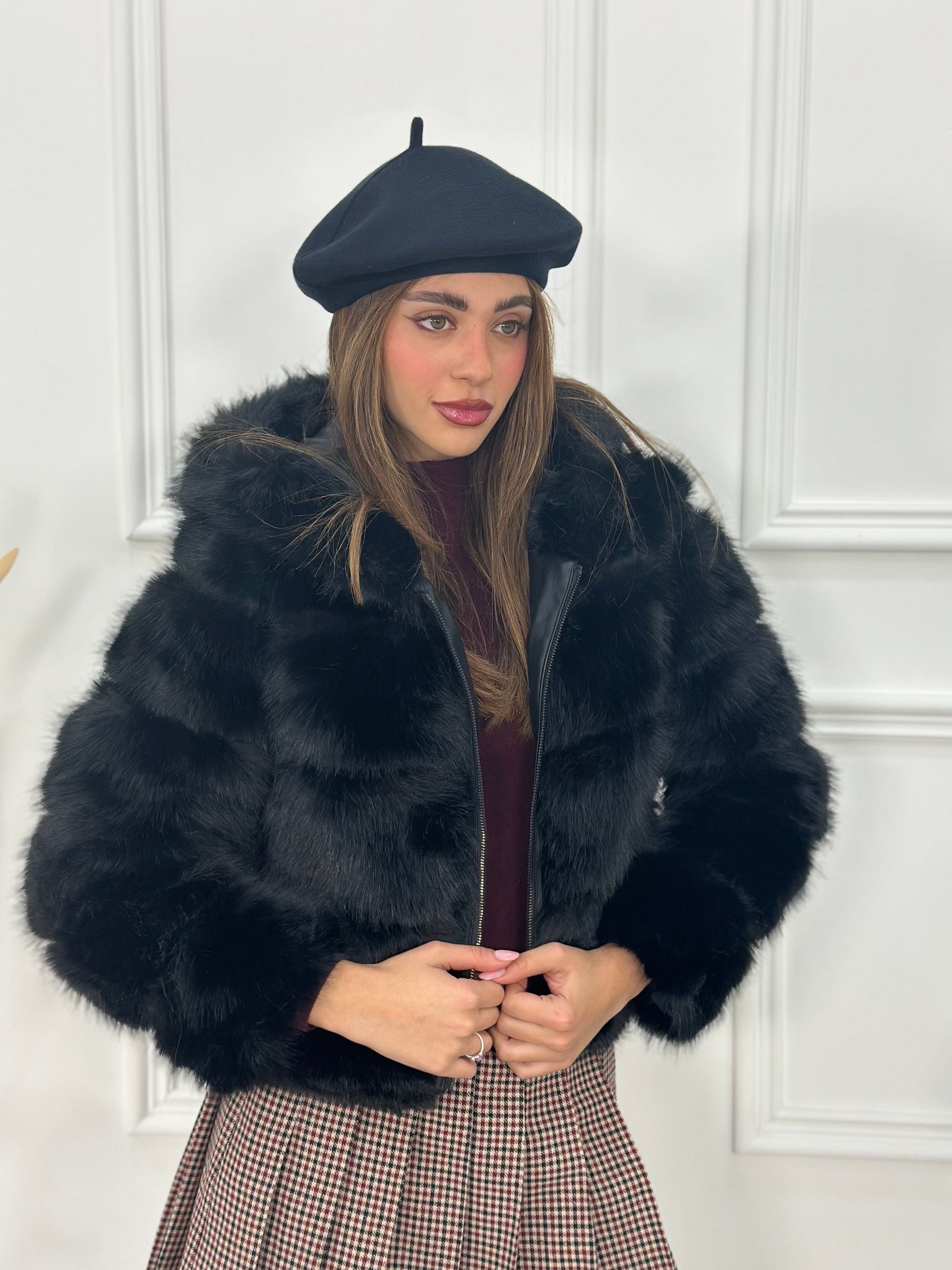 Pelliccia Crop SKD27