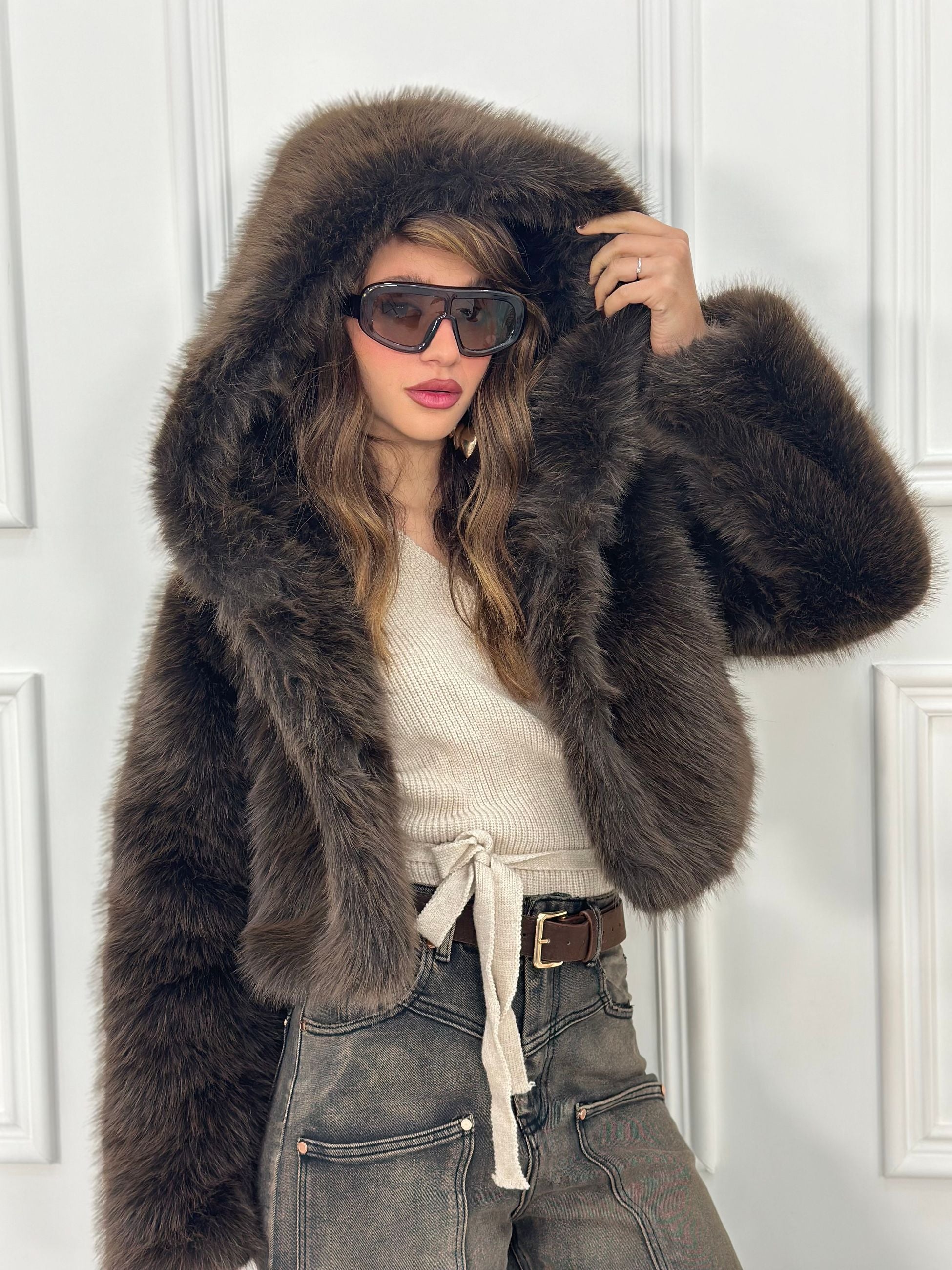 Pelliccia Crop Anastasia 68371 Top Quality