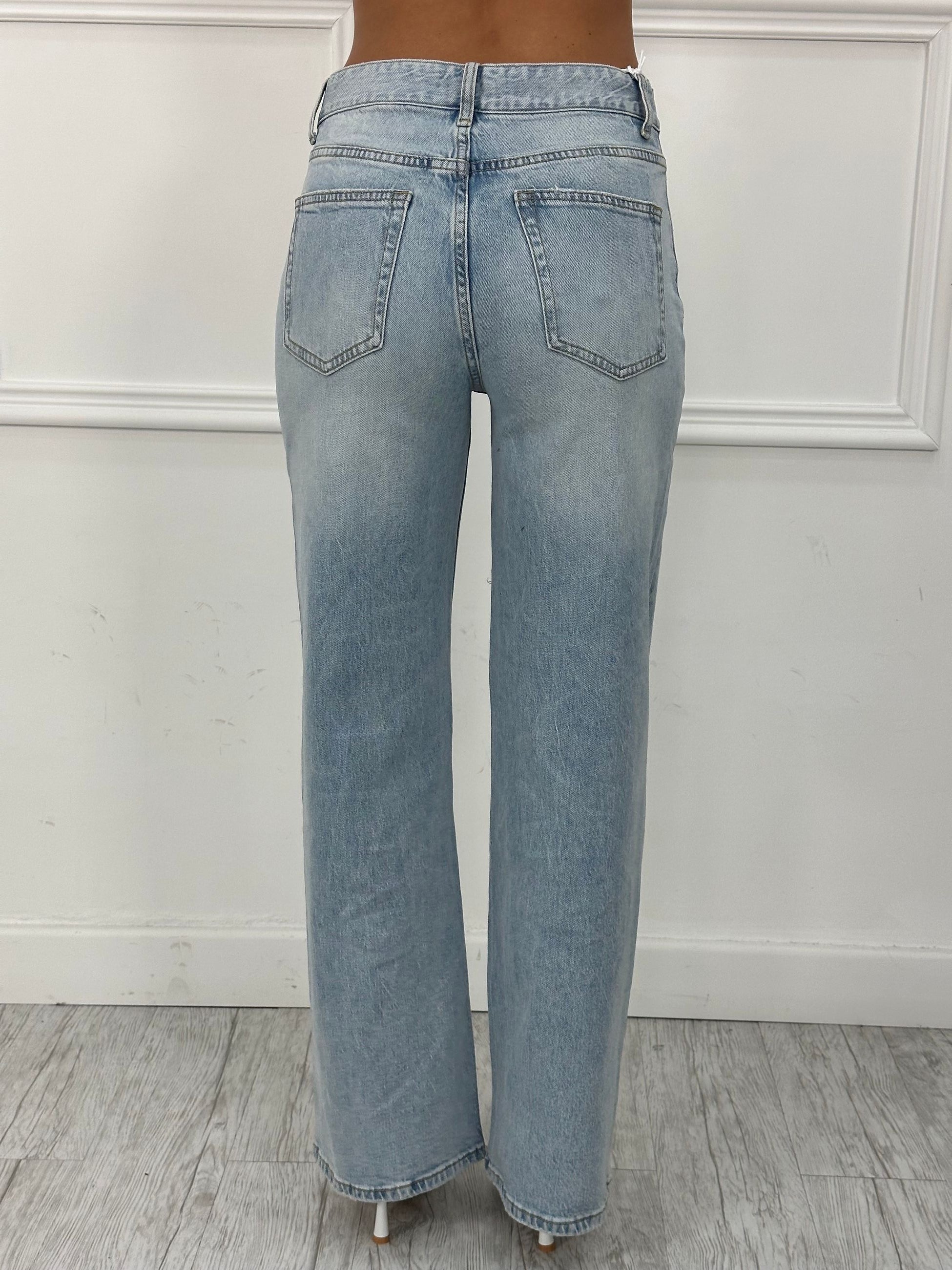 Jeans Palazzo H8000-25 (poco elastico)