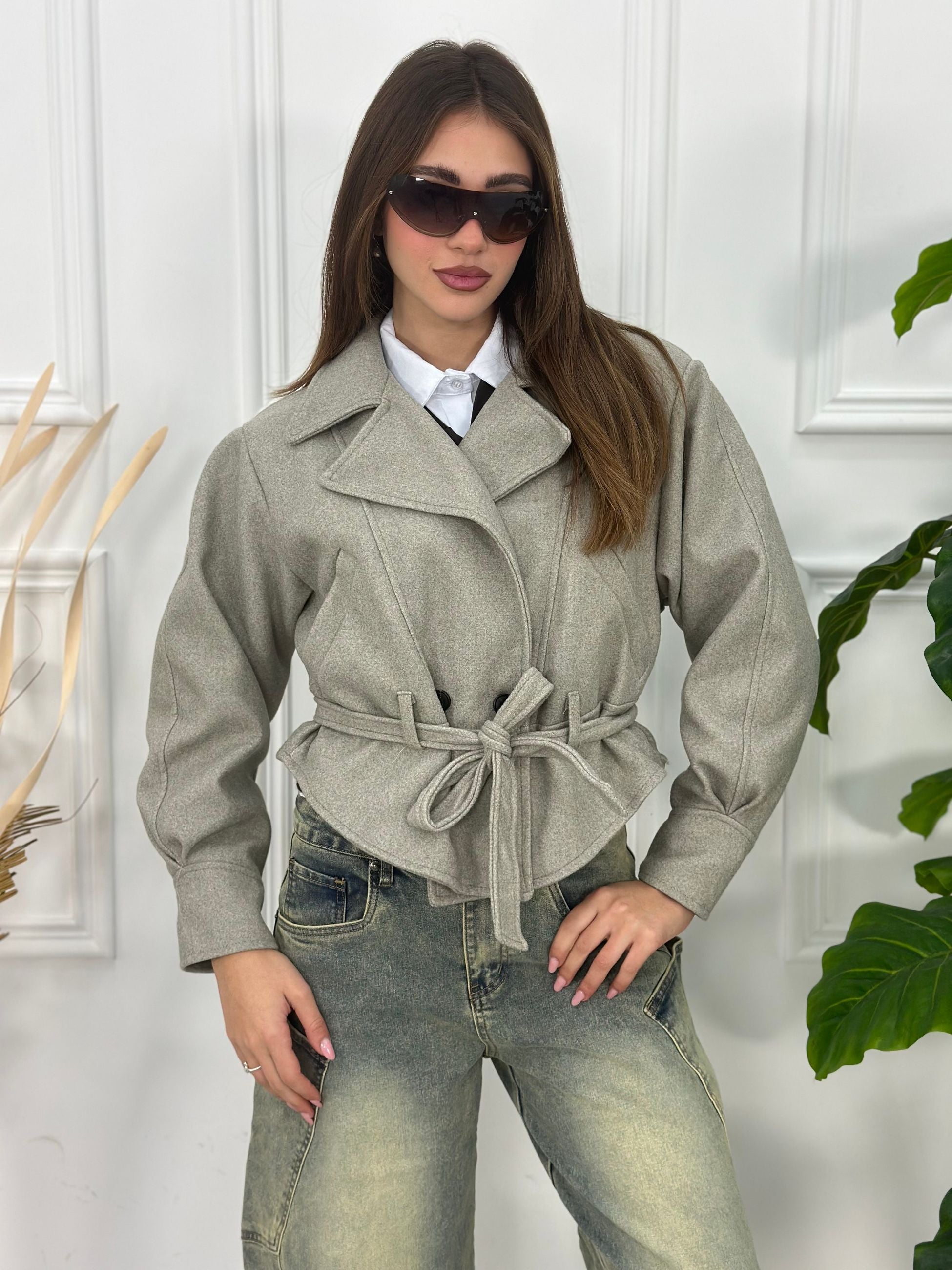 Cappotto Crop ARG6801