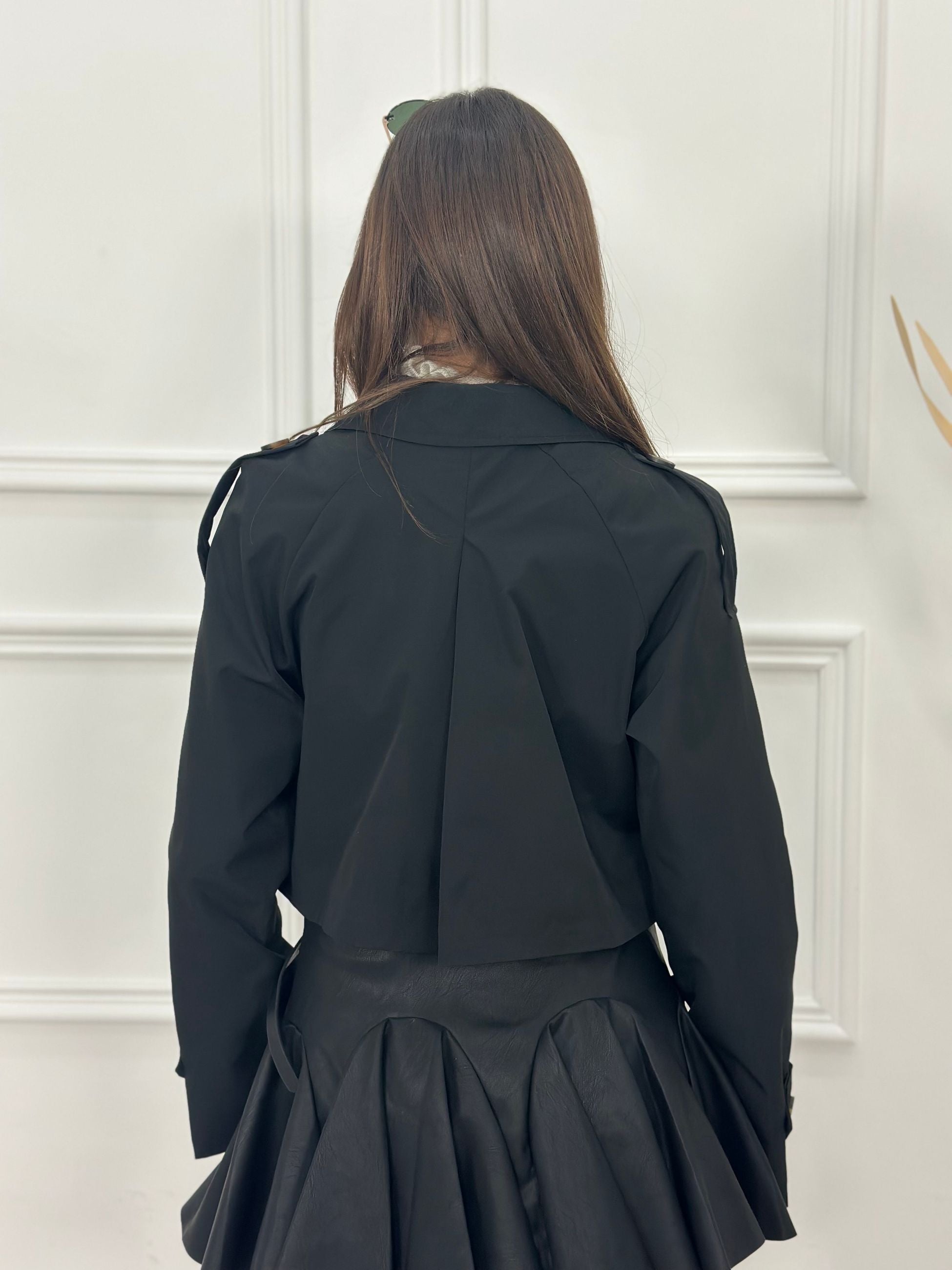 Giubbino Trench Crop ARG5904