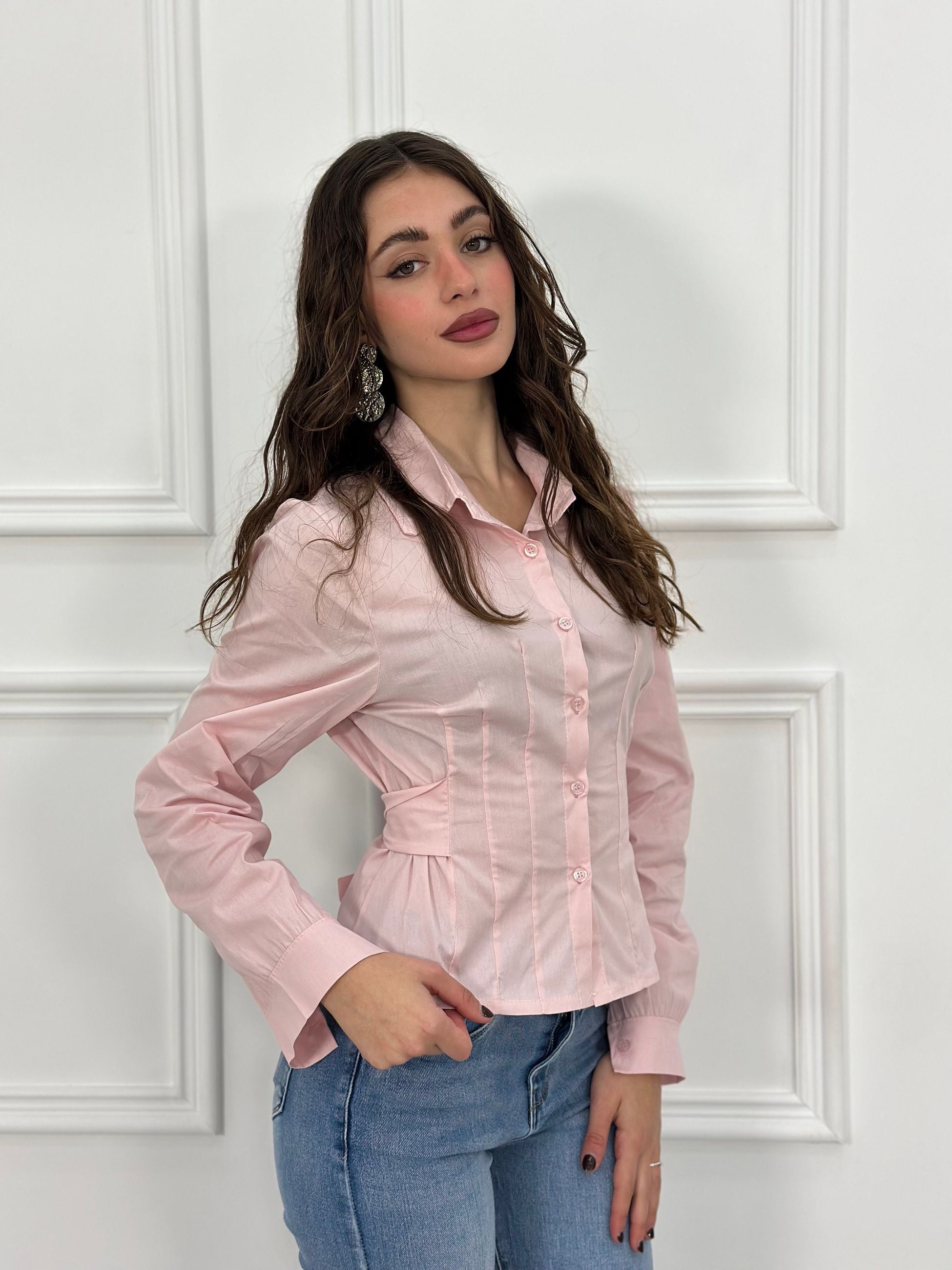 Camicia Crop GIU43435
