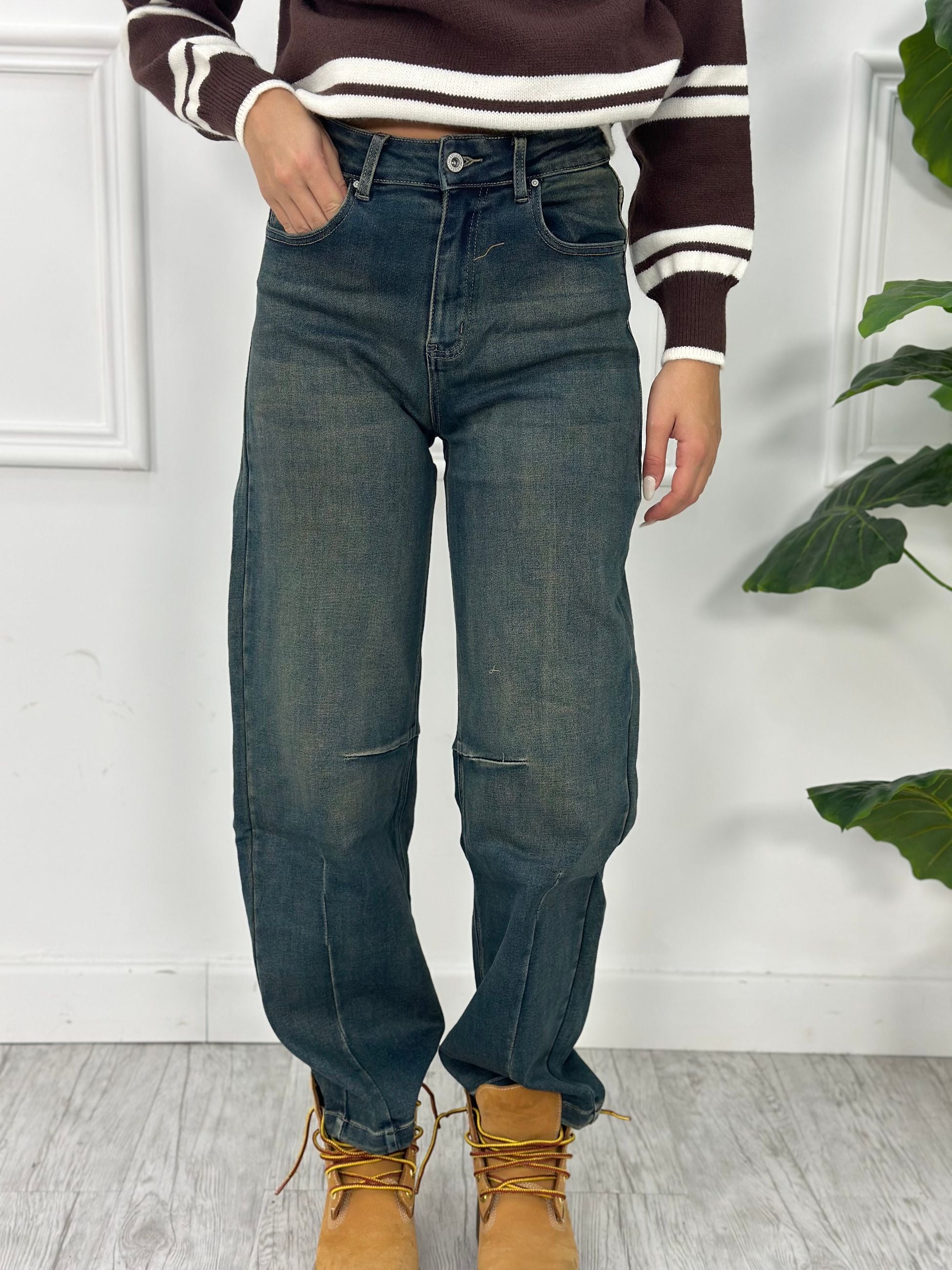 Jeans Baggy L1027 elastic