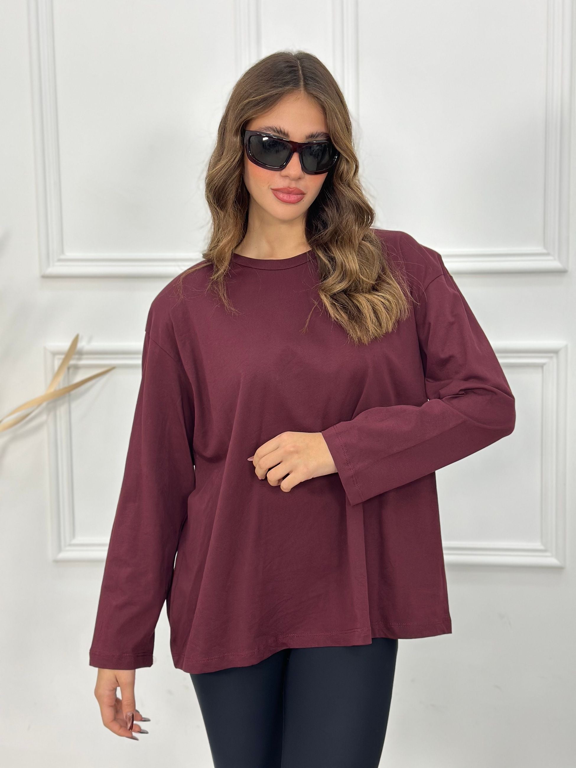 Maglia Spalline Over Size VCT2639M