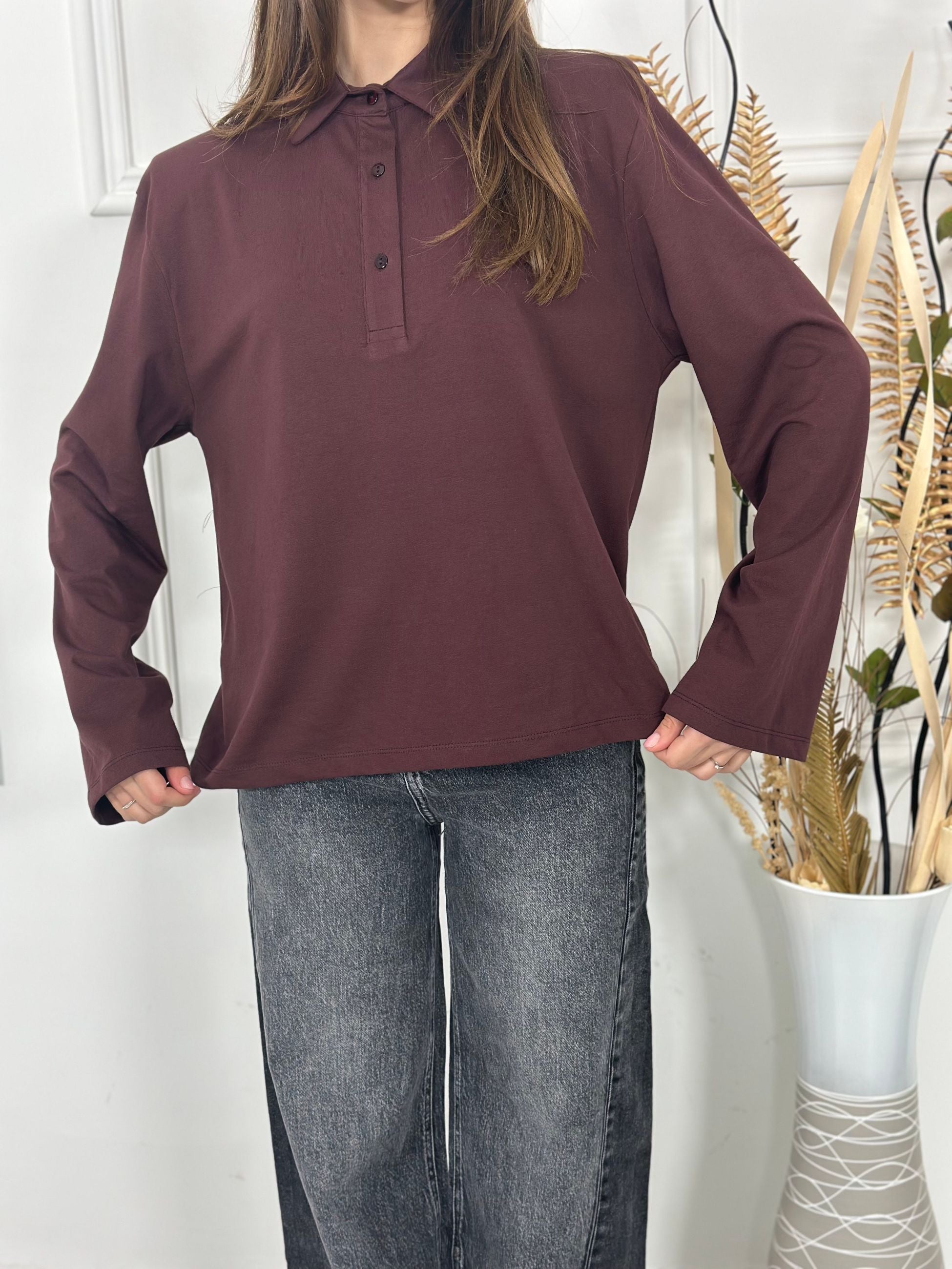 Maglia Polo Spalline D2615
