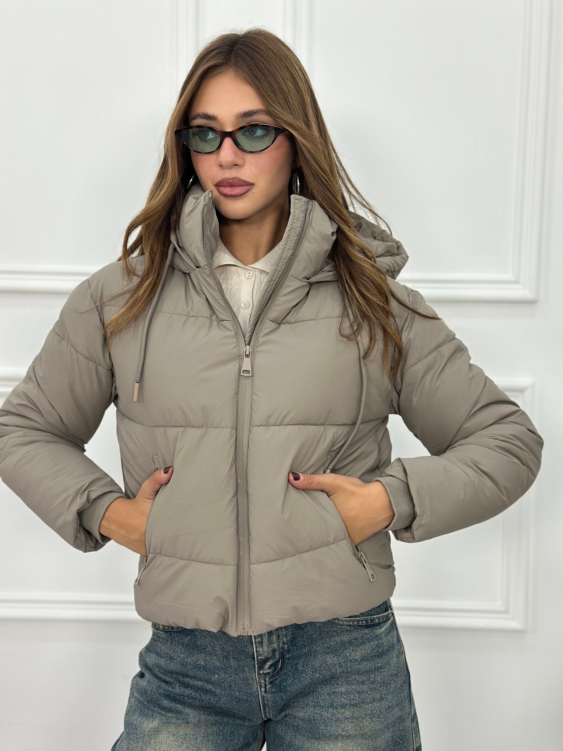 Giubbotto Crop 25095