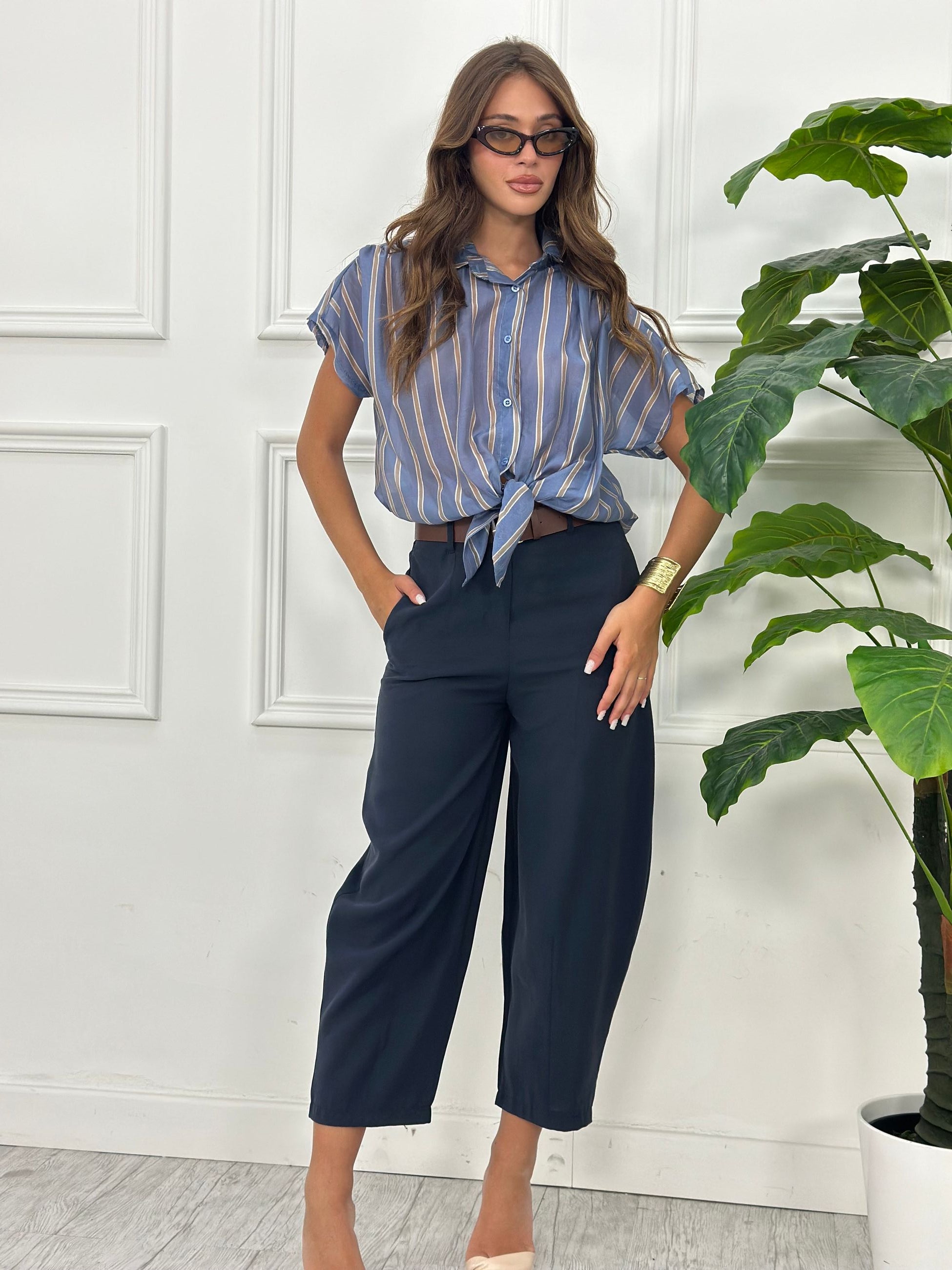 Camicia Righe EXL6186