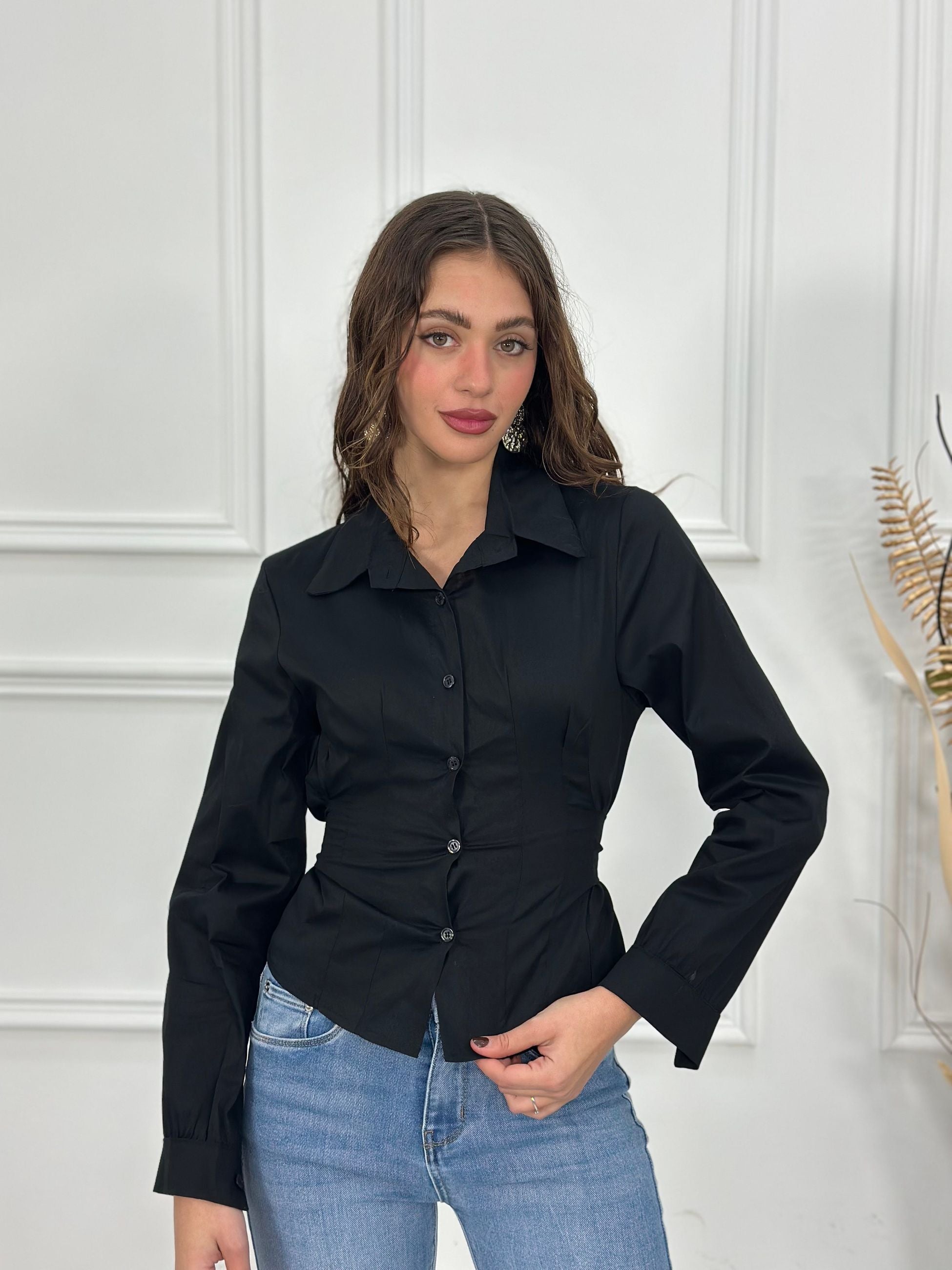 Camicia Crop GIU43435