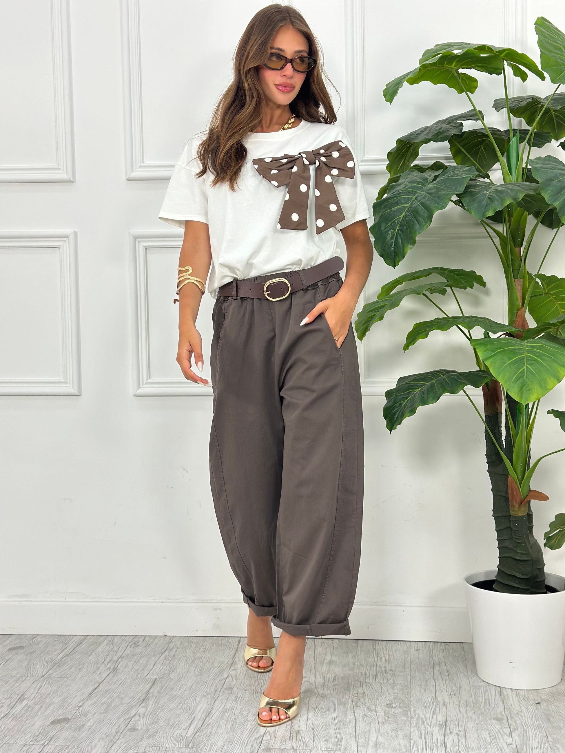 Pantalone Baggy FLY11156 (cotone)