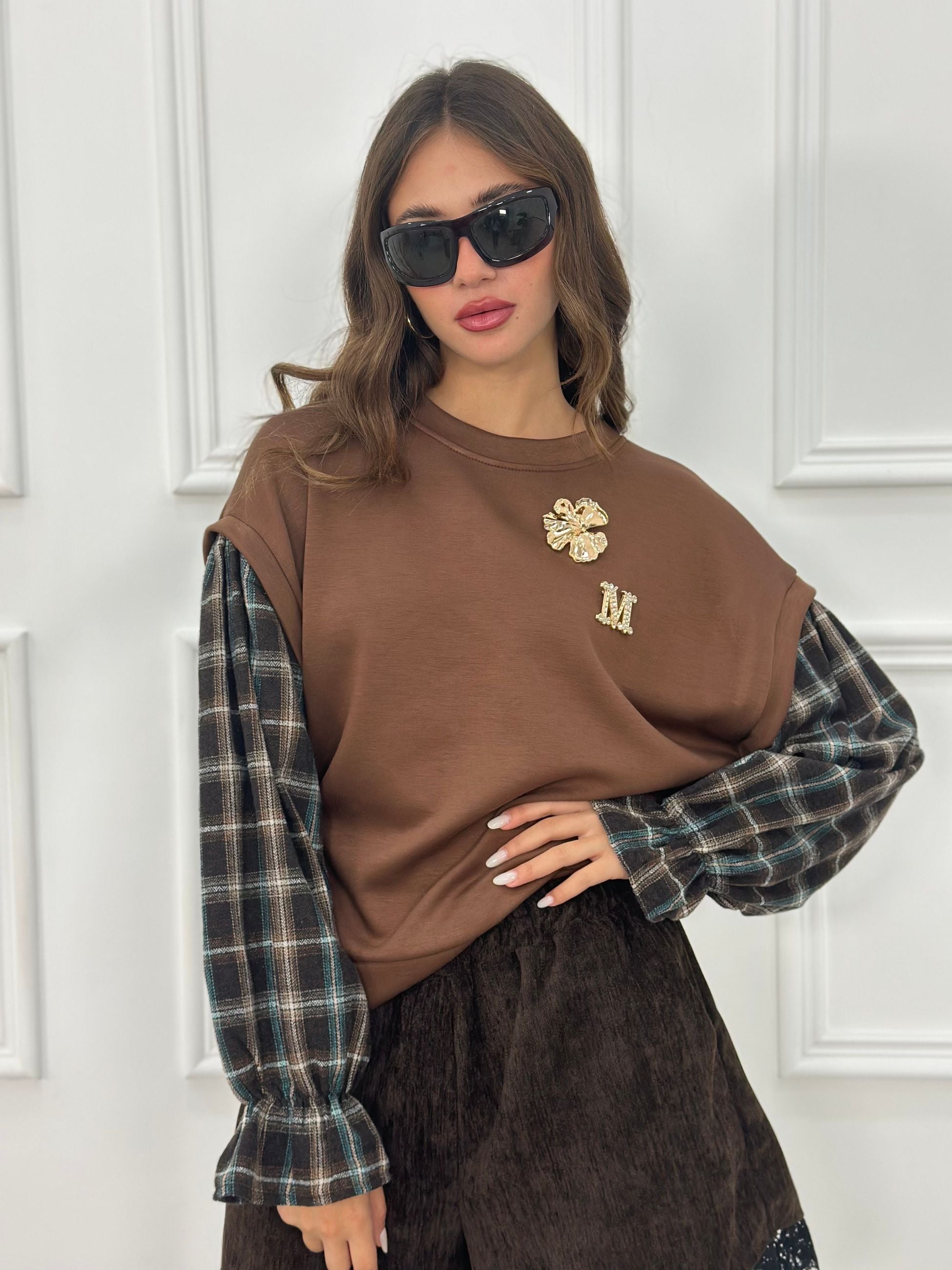 Maglia in felpa EXL7910