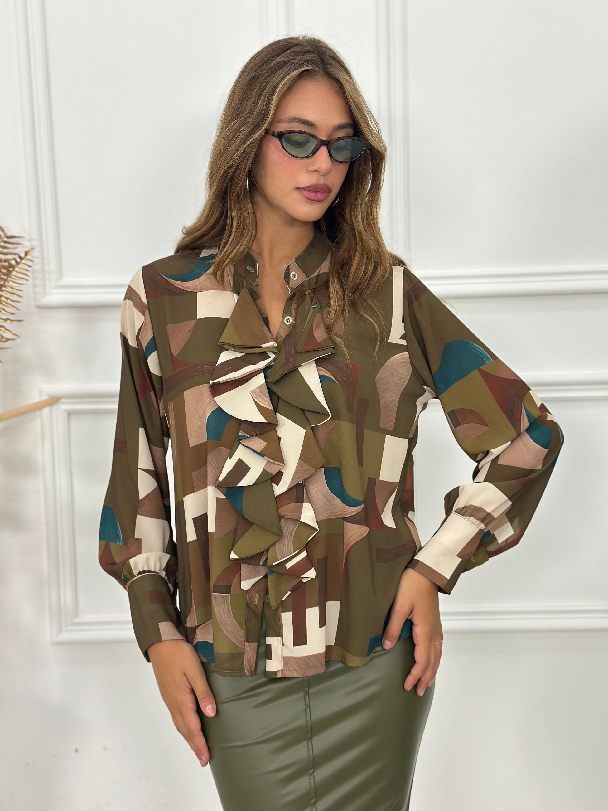 Camicia Rouches GIA89340