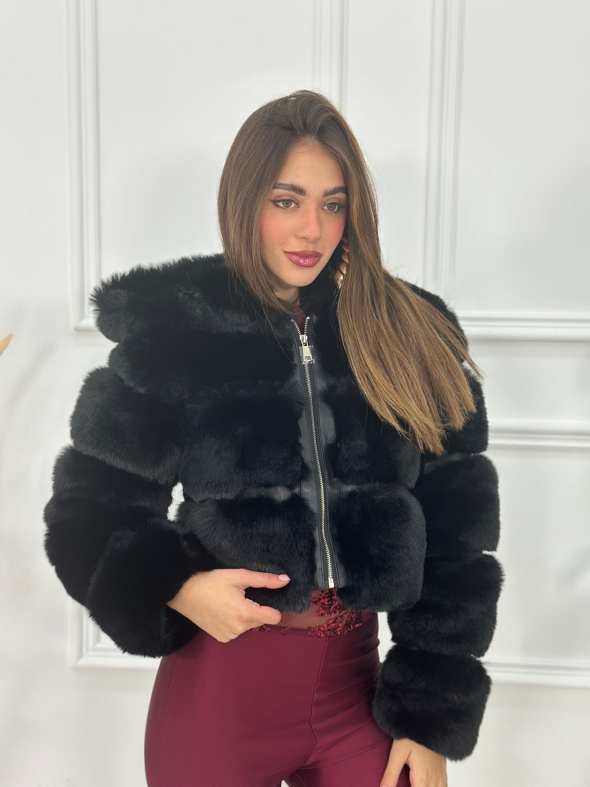 Pellicciotto Crop 5537