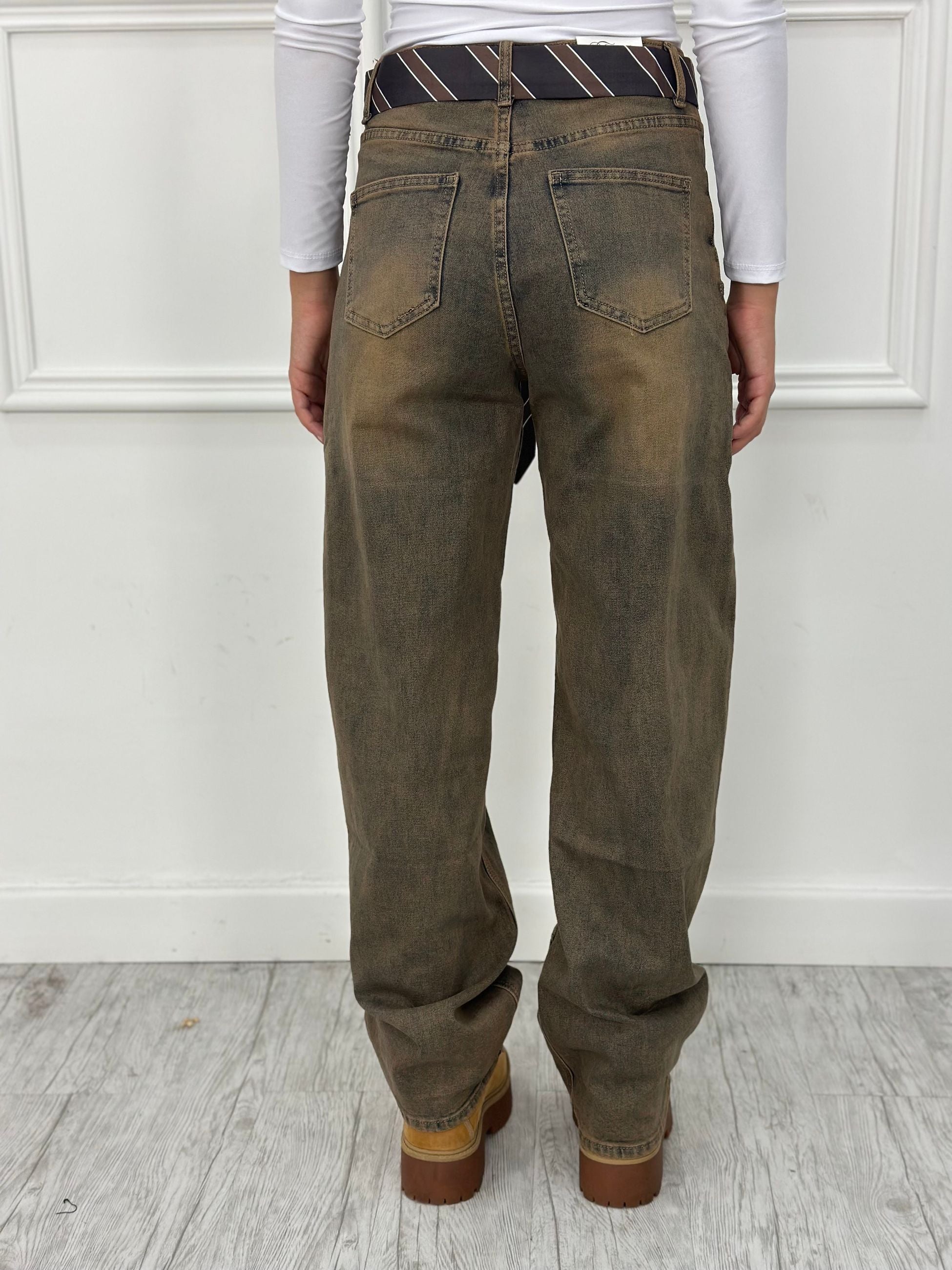 Jeans Balloon elastico JF366