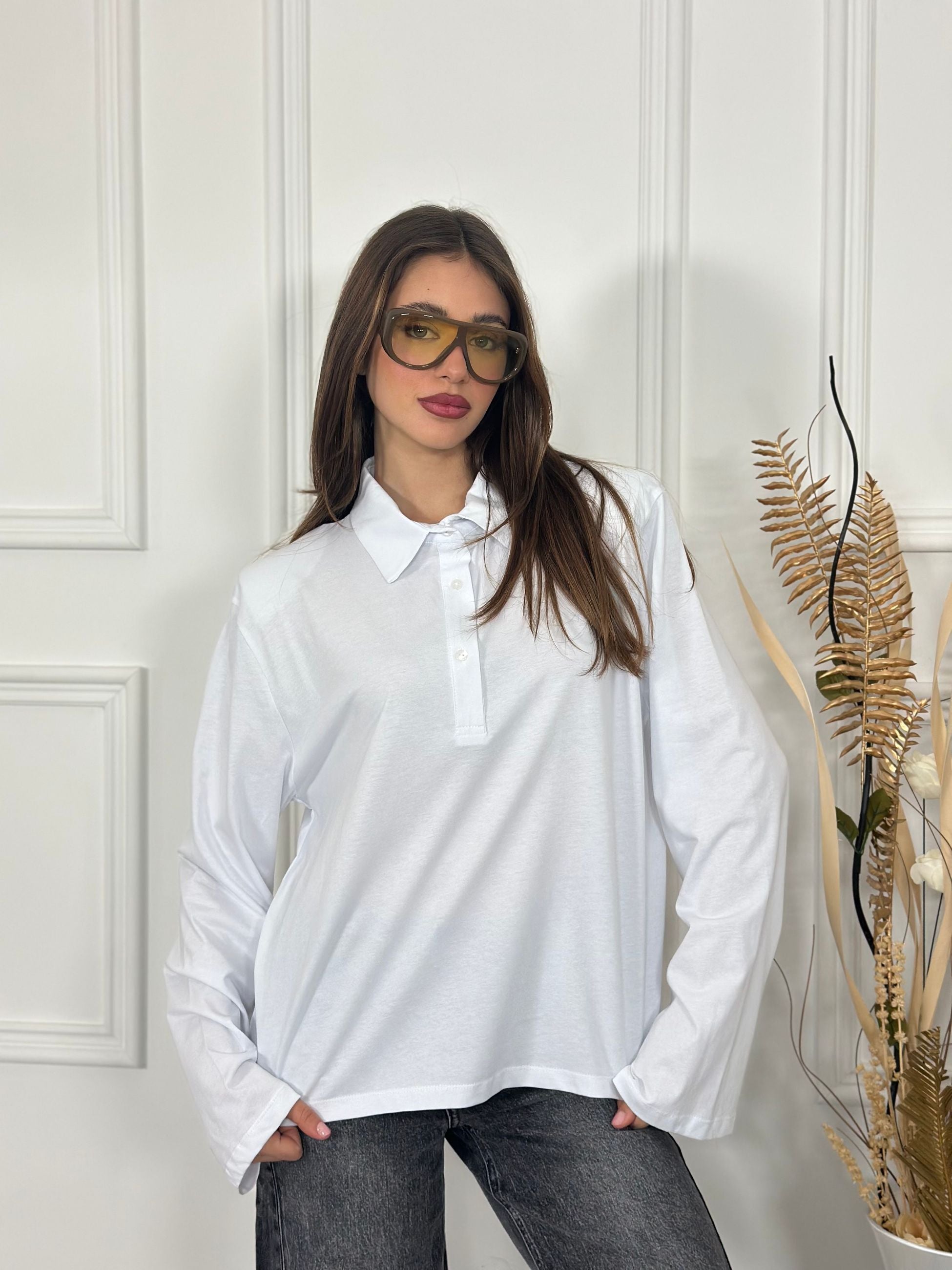 Maglia Polo Spalline D2615