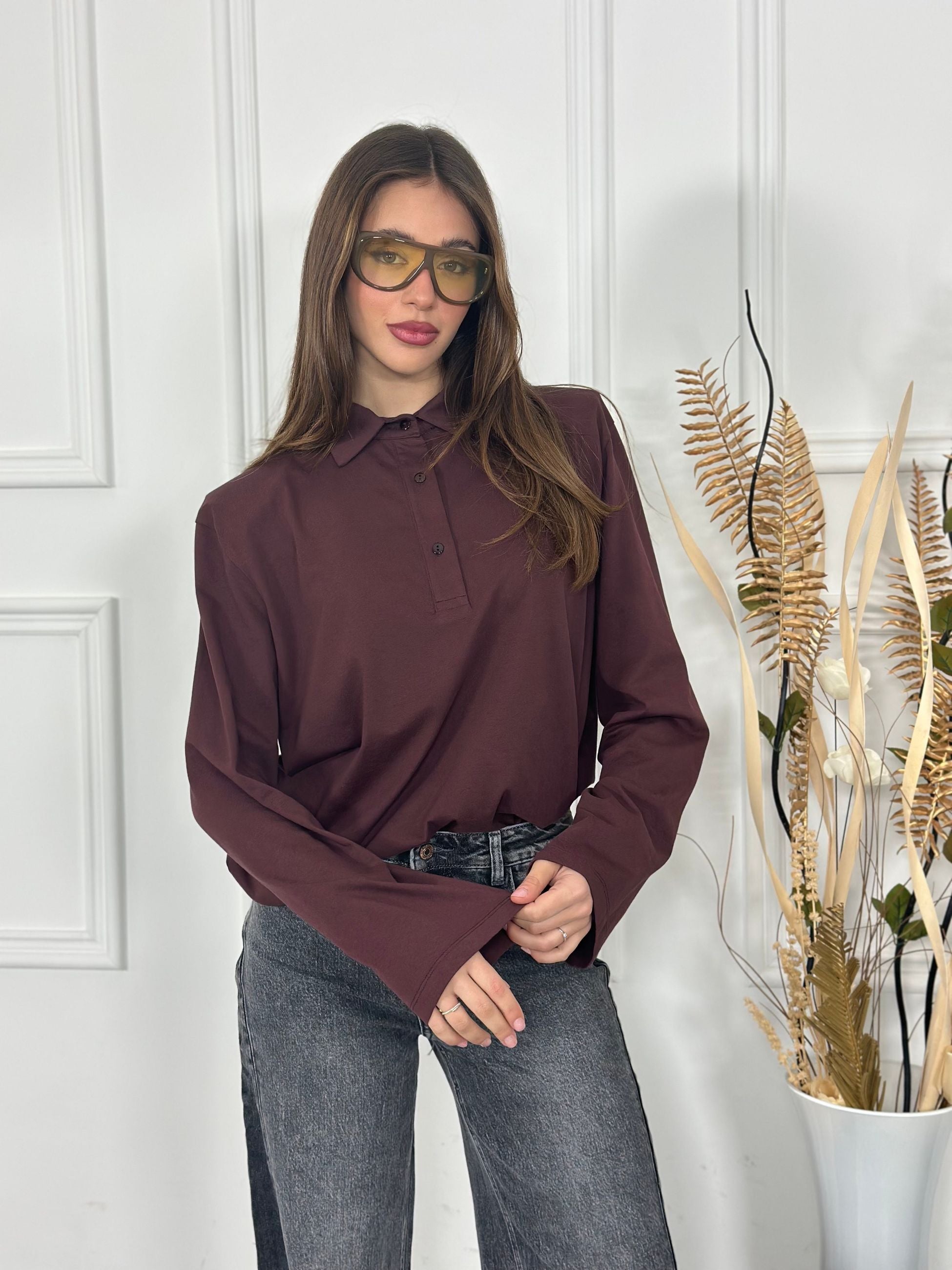 Maglia Polo Spalline D2615