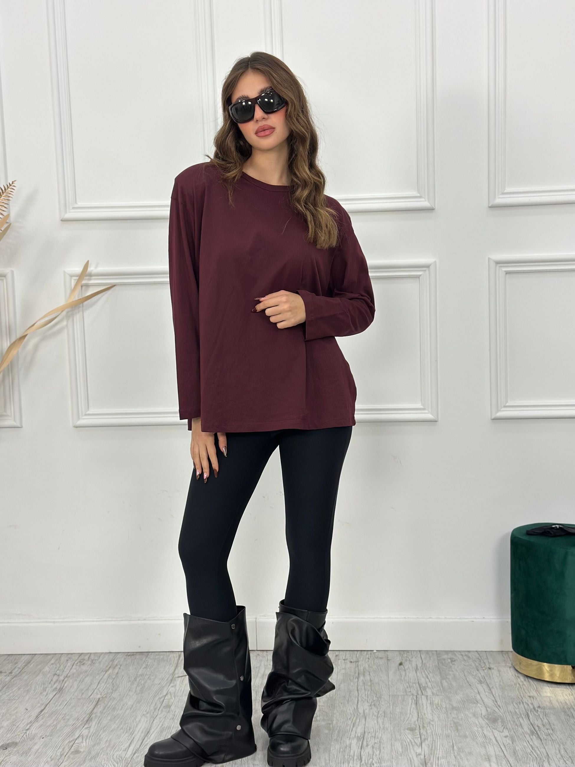 Maglia Spalline Over Size VCT2639M