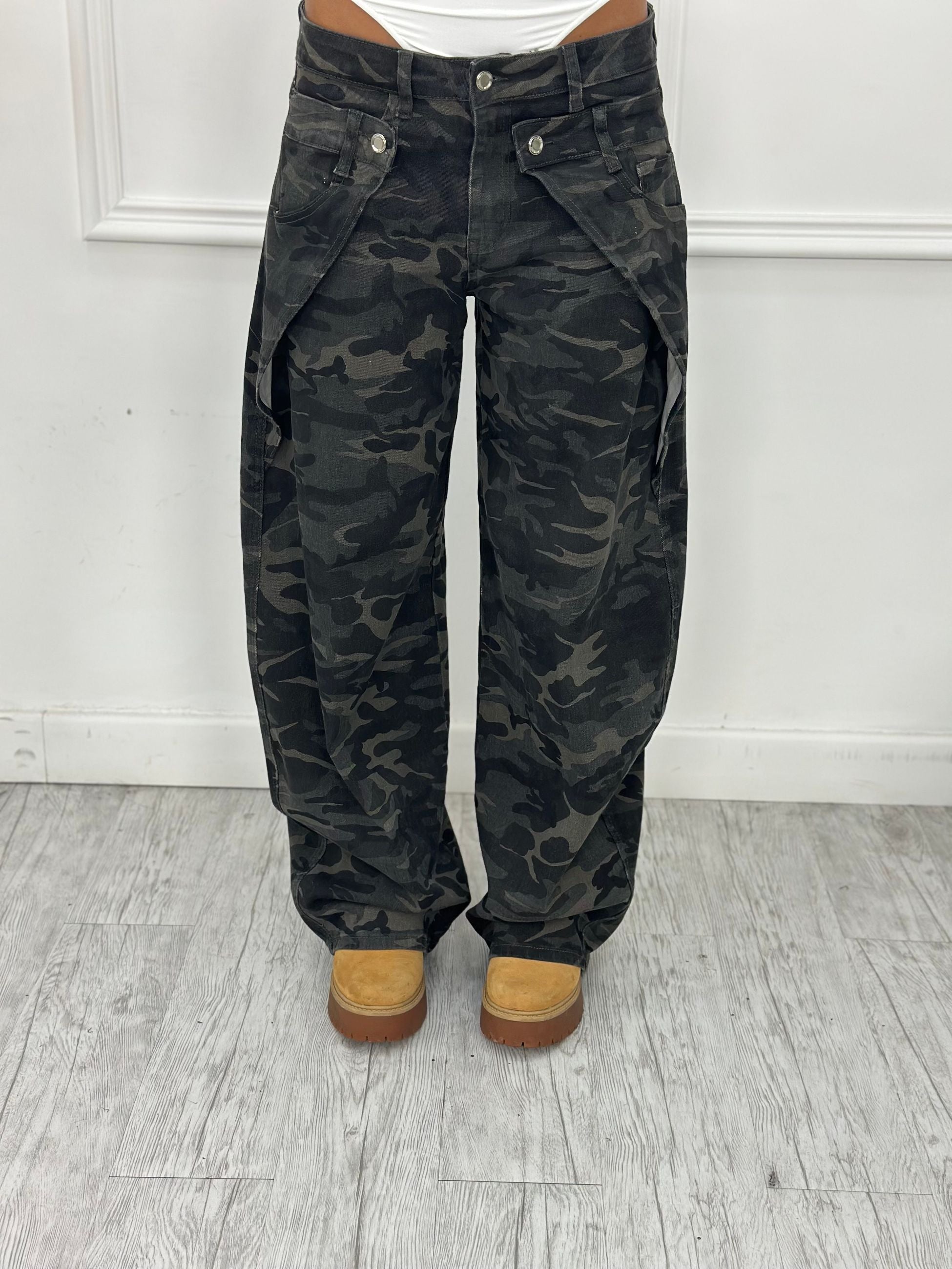 Jeans Balloon Mimetico F659 (elastico)
