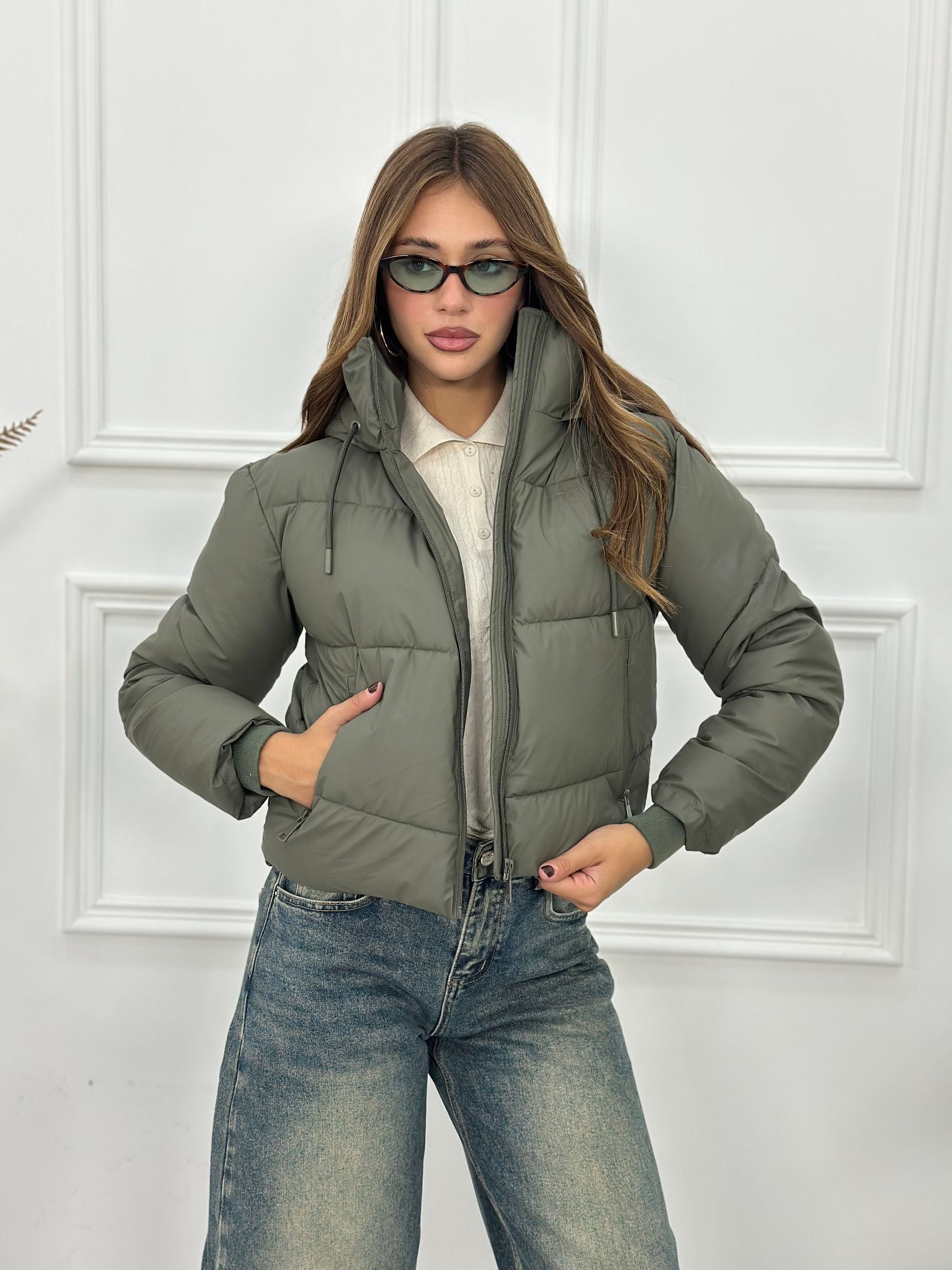 Giubbotto Crop 25095