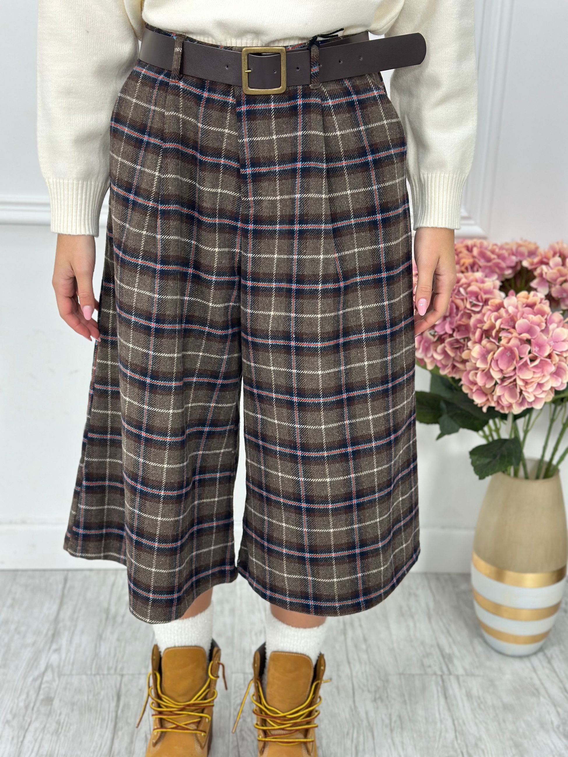 Pantalone Baggy Quadri JUST2670P