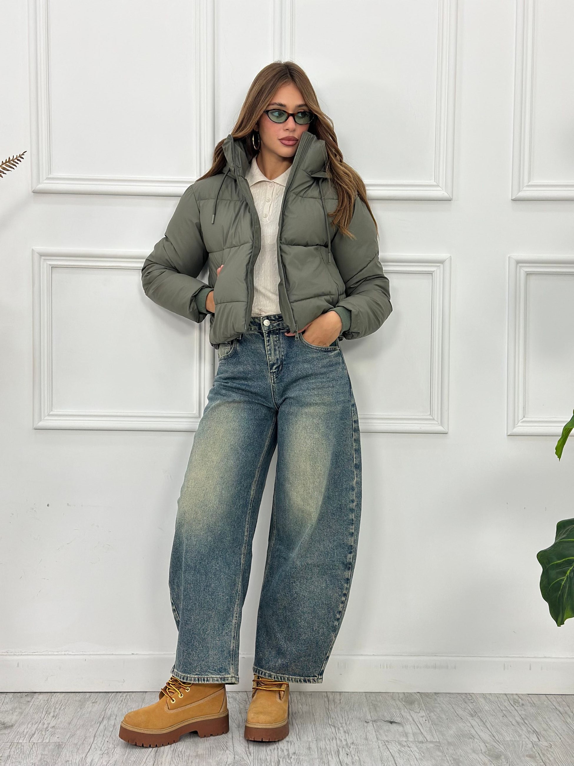 Giubbotto Crop 25095